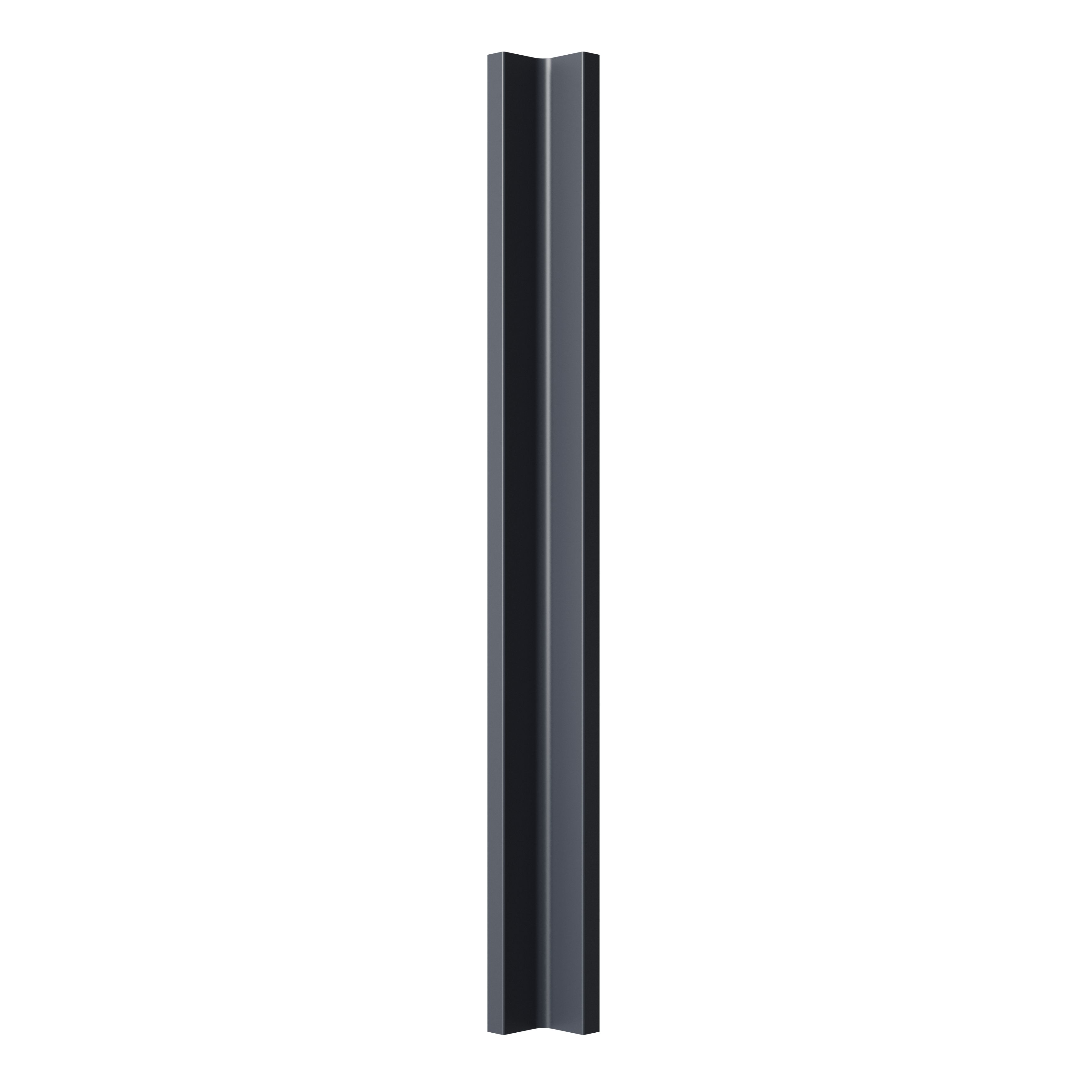 GoodHome Ashmead Matt midnight blue Standard Corner post, (W)57mm (L)715mm