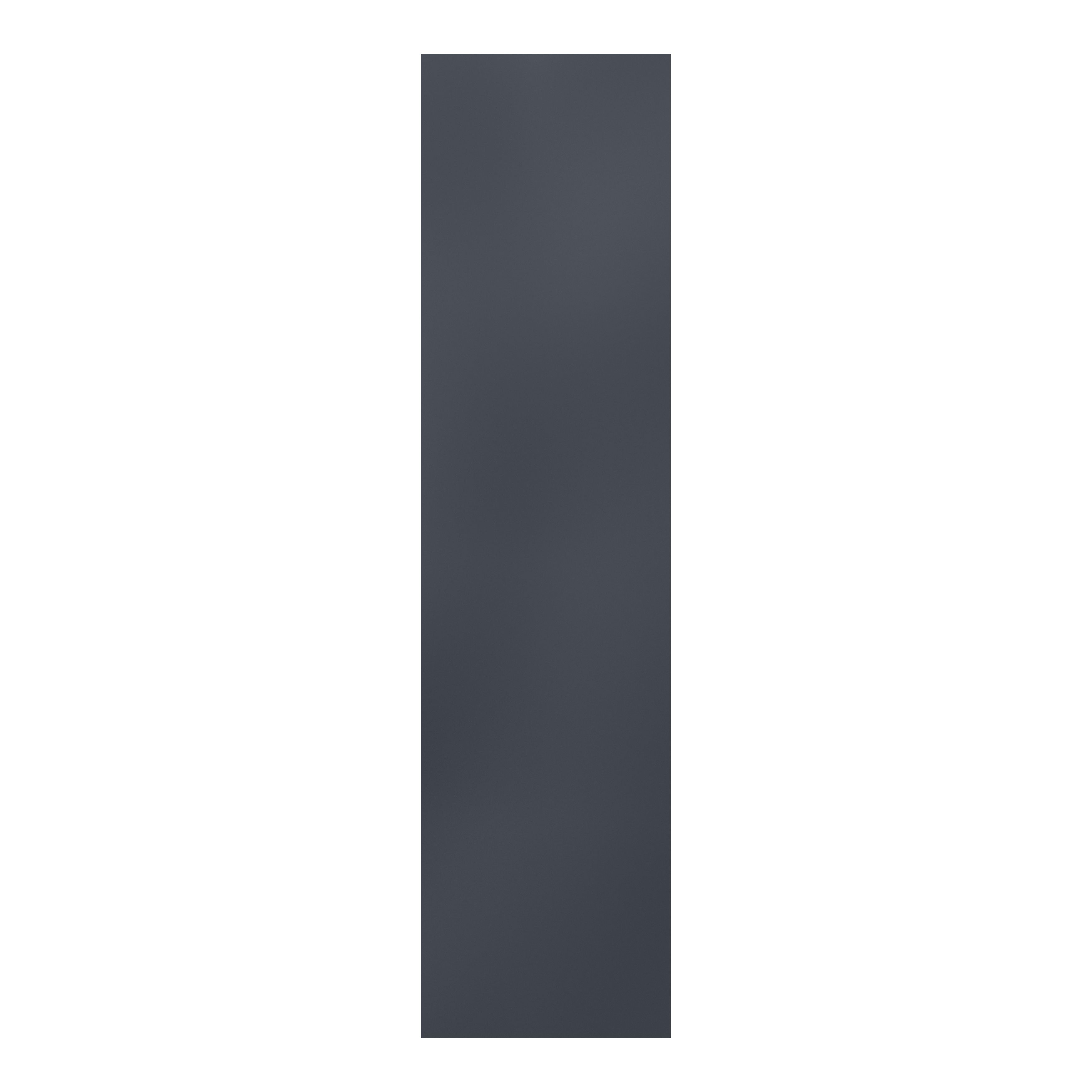 GoodHome Ashmead Matt midnight blue Tall Clad on larder panel (H)2400mm (W)600mm