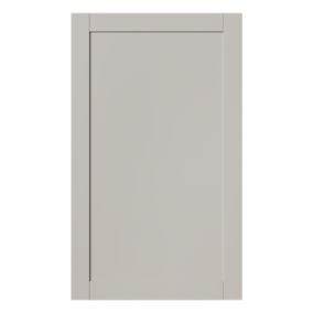 GoodHome Ashmead Matt pebble Larder Cabinet door (W)600mm (H)1001mm (T)16mm