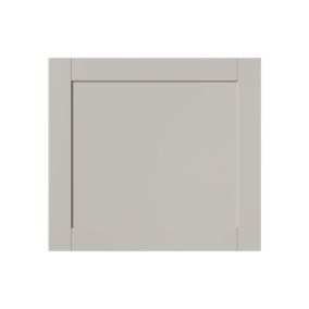 GoodHome Ashmead Matt pebble Shaker Appliance Cabinet door (W)600mm (H)543mm (T)16mm