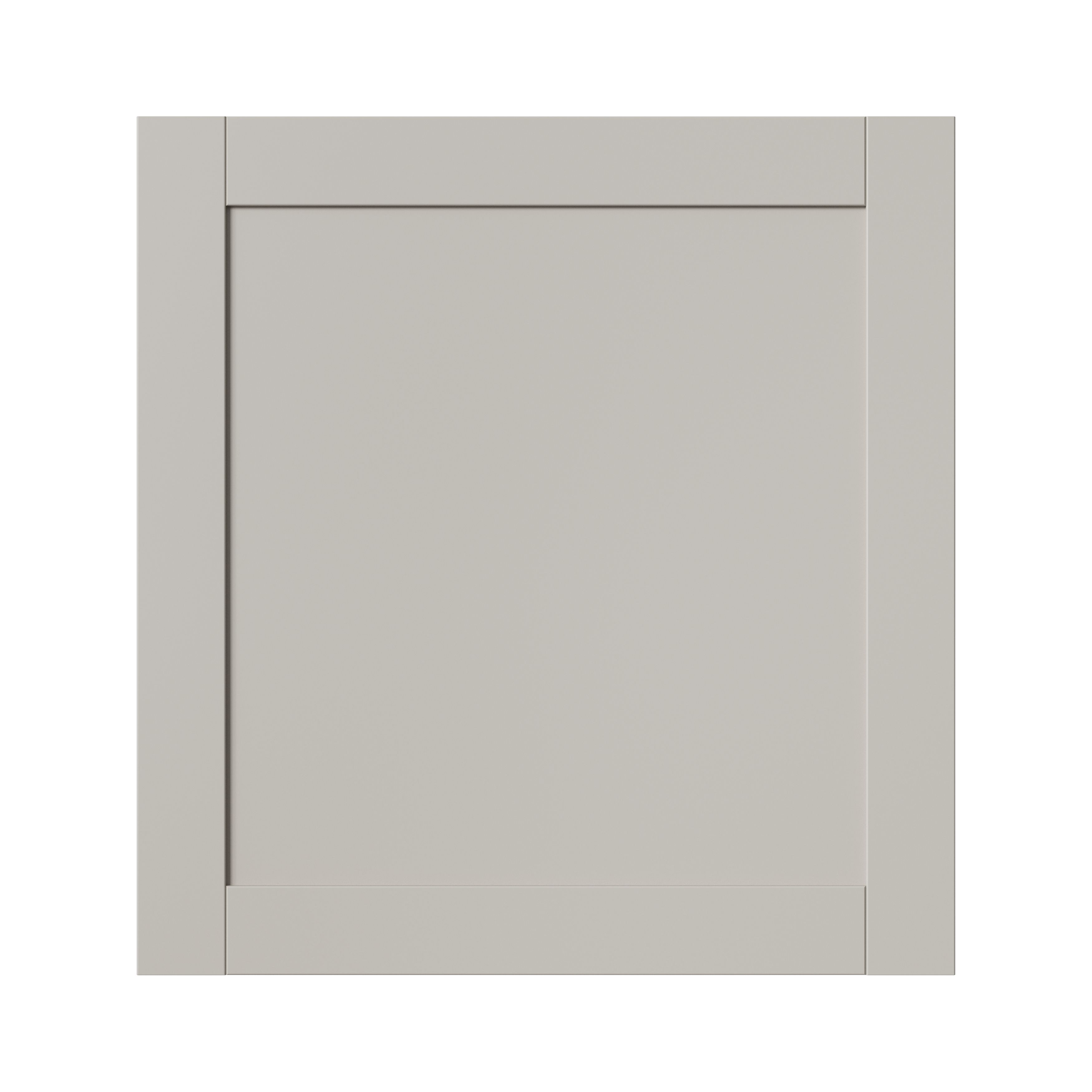 GoodHome Ashmead Matt pebble Shaker Appliance Cabinet door (W)600mm (H)626mm (T)16mm