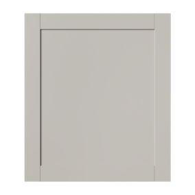 GoodHome Ashmead Matt pebble Shaker Appliance Cabinet door (W)600mm (H)687mm (T)16mm