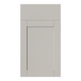 GoodHome Ashmead Matt pebble Shaker Drawerline Cabinet door (W)400mm (H)715mm (T)16mm