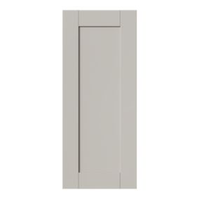 GoodHome Ashmead Matt pebble Shaker Highline Cabinet door (W)300mm (H)715mm (T)16mm