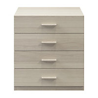 GoodHome Atomia freestanding Chest of drawers 40.5kg