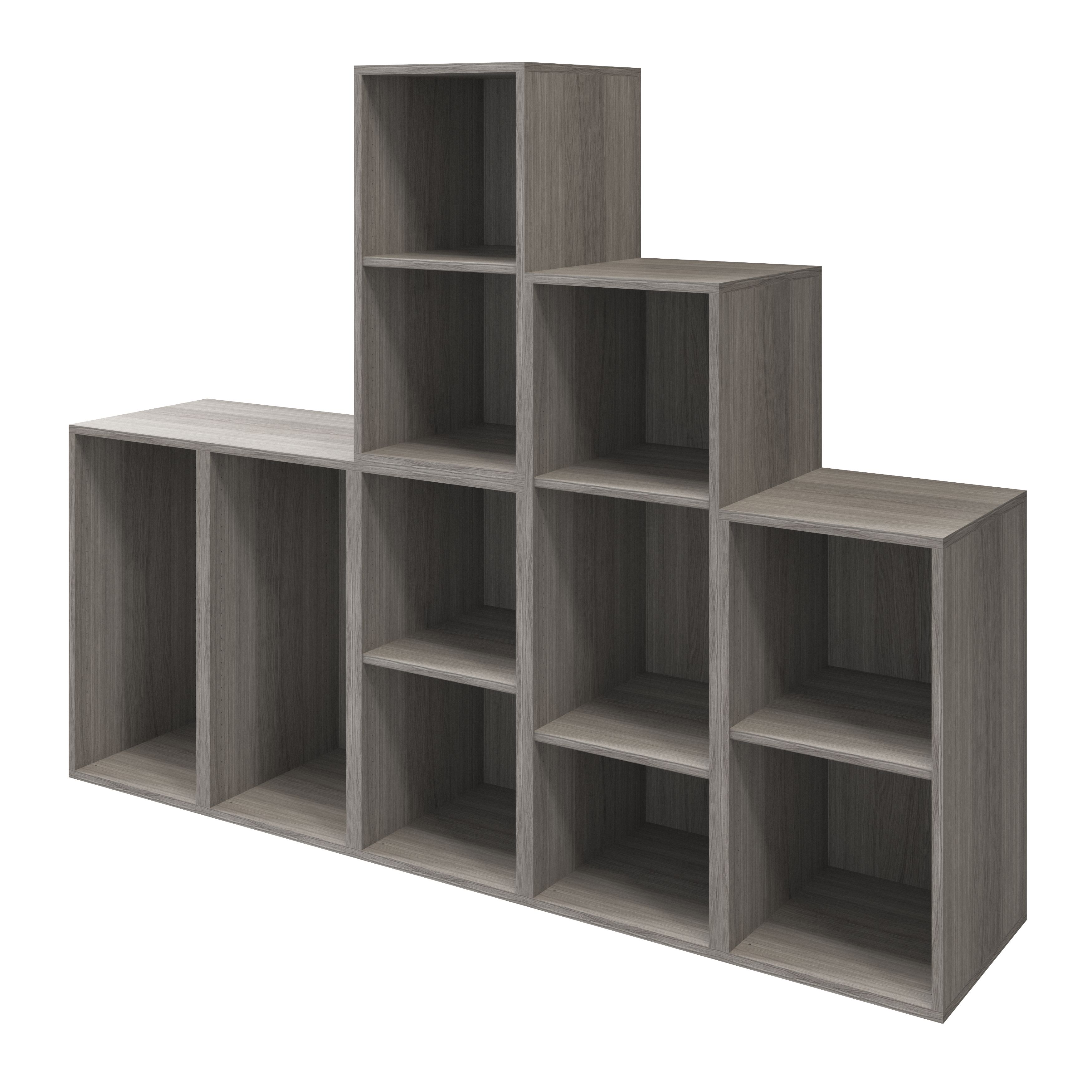 GoodHome Atomia Freestanding Grey oak effect Large Under the stairs storage kit (H)1500mm