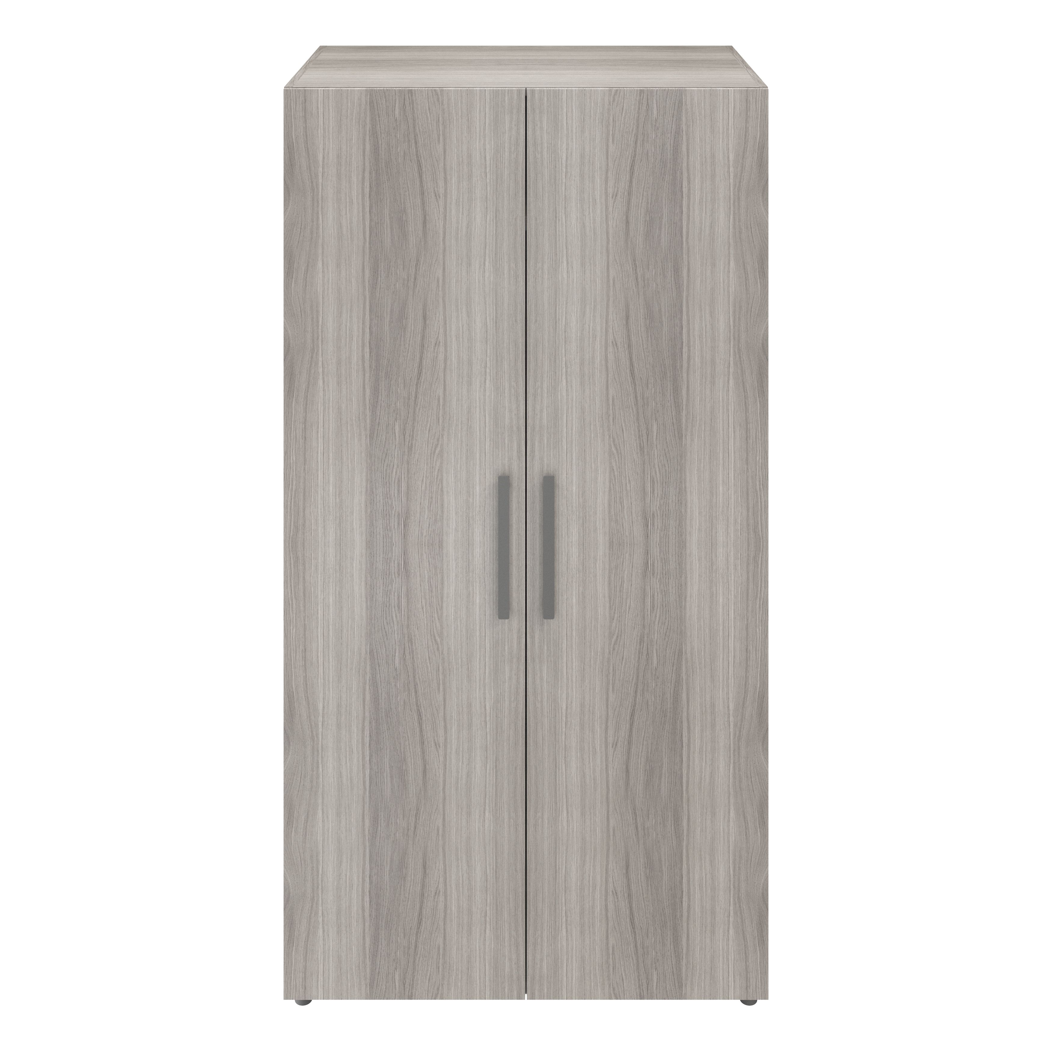 GoodHome Atomia Freestanding Matt grey oak effect Particle board Wardrobe (H)1925mm (W)1000mm (D)600mm