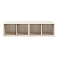 GoodHome Atomia Freestanding Oak effect Small Bookcases, shelving units & display cabinets (H)375mm