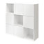 GoodHome Atomia Freestanding White Small Bookcases, shelving units & display cabinets (H)1125mm
