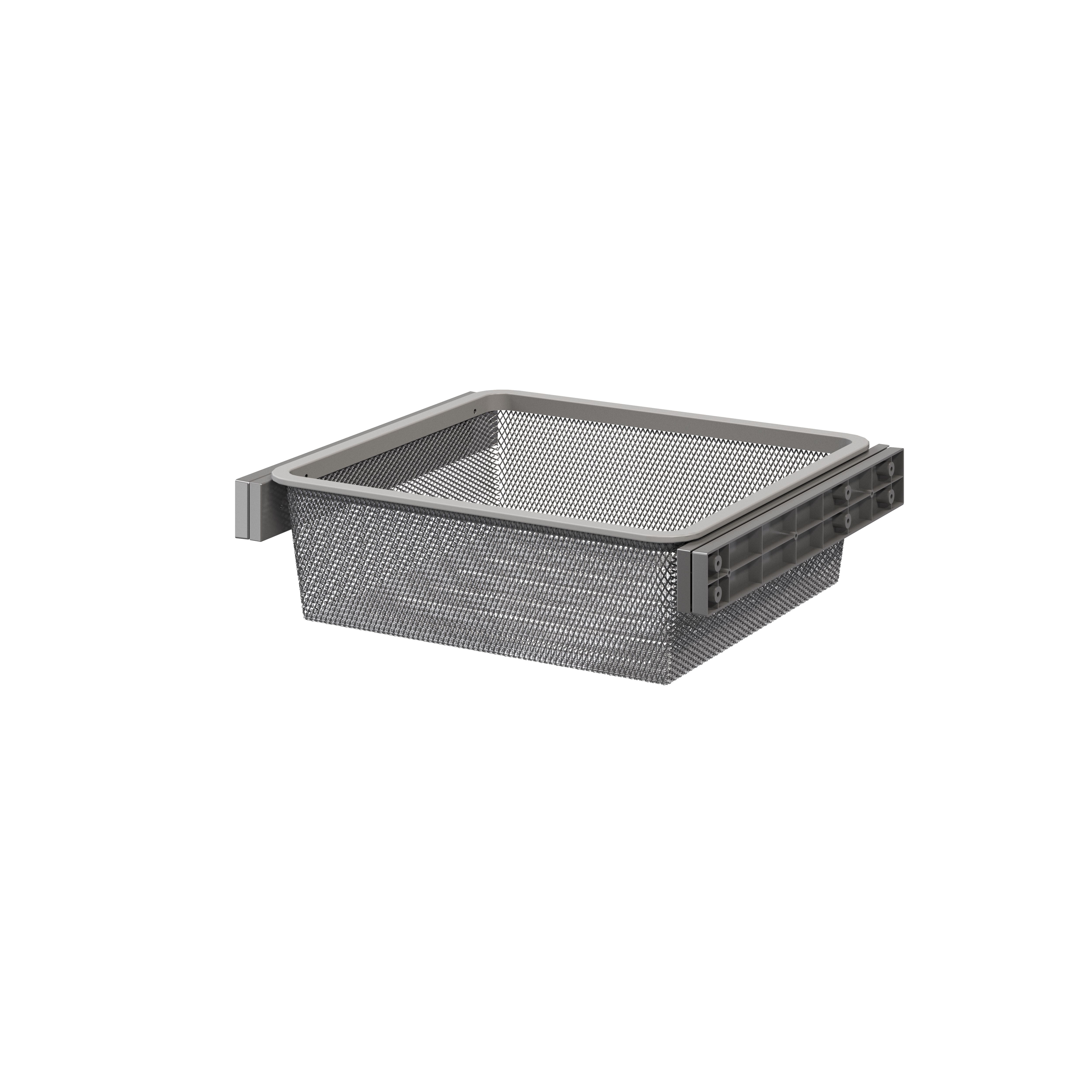 GoodHome Atomia Full extension Pull-out basket (W)400mm (D)400mm