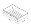 GoodHome Atomia Full extension Pull-out basket (W)450mm (D)400mm