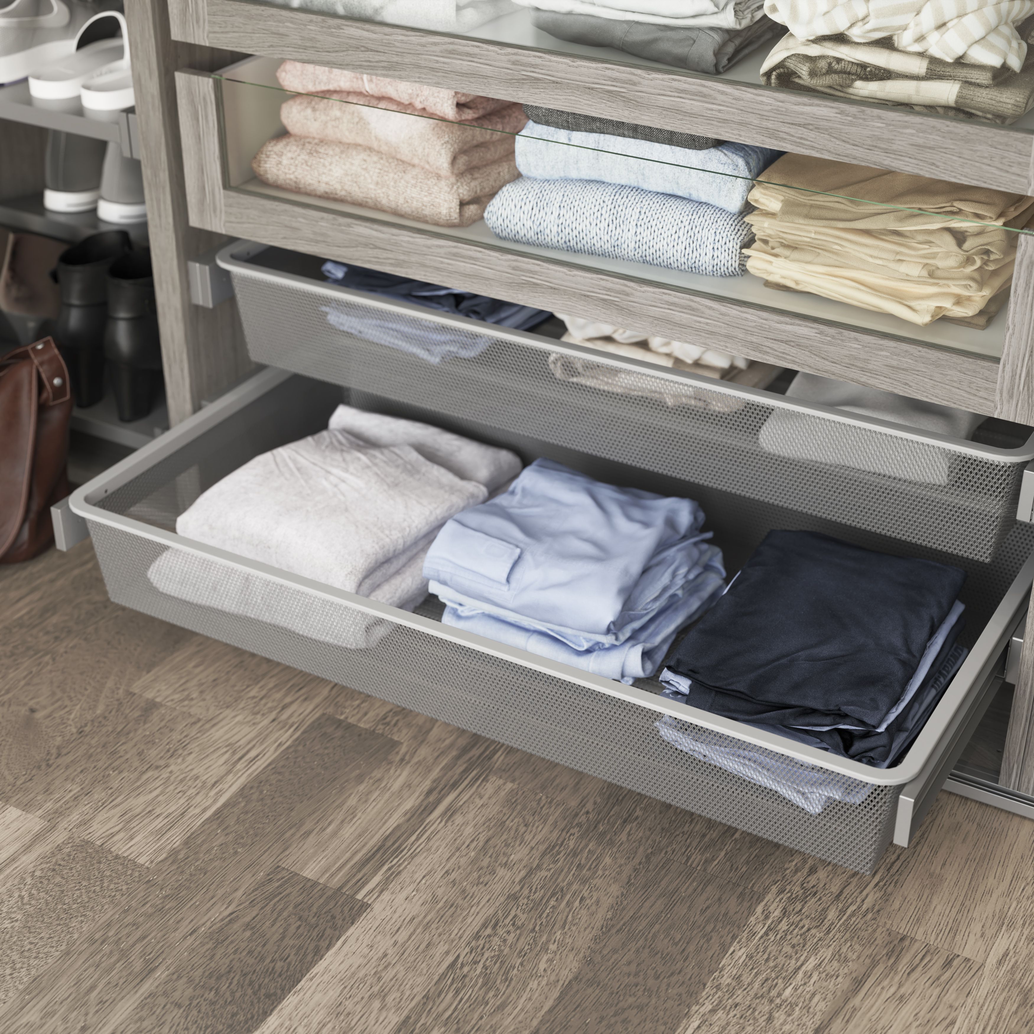 GoodHome Atomia Full extension Pull-out basket (W)964mm (D)510mm