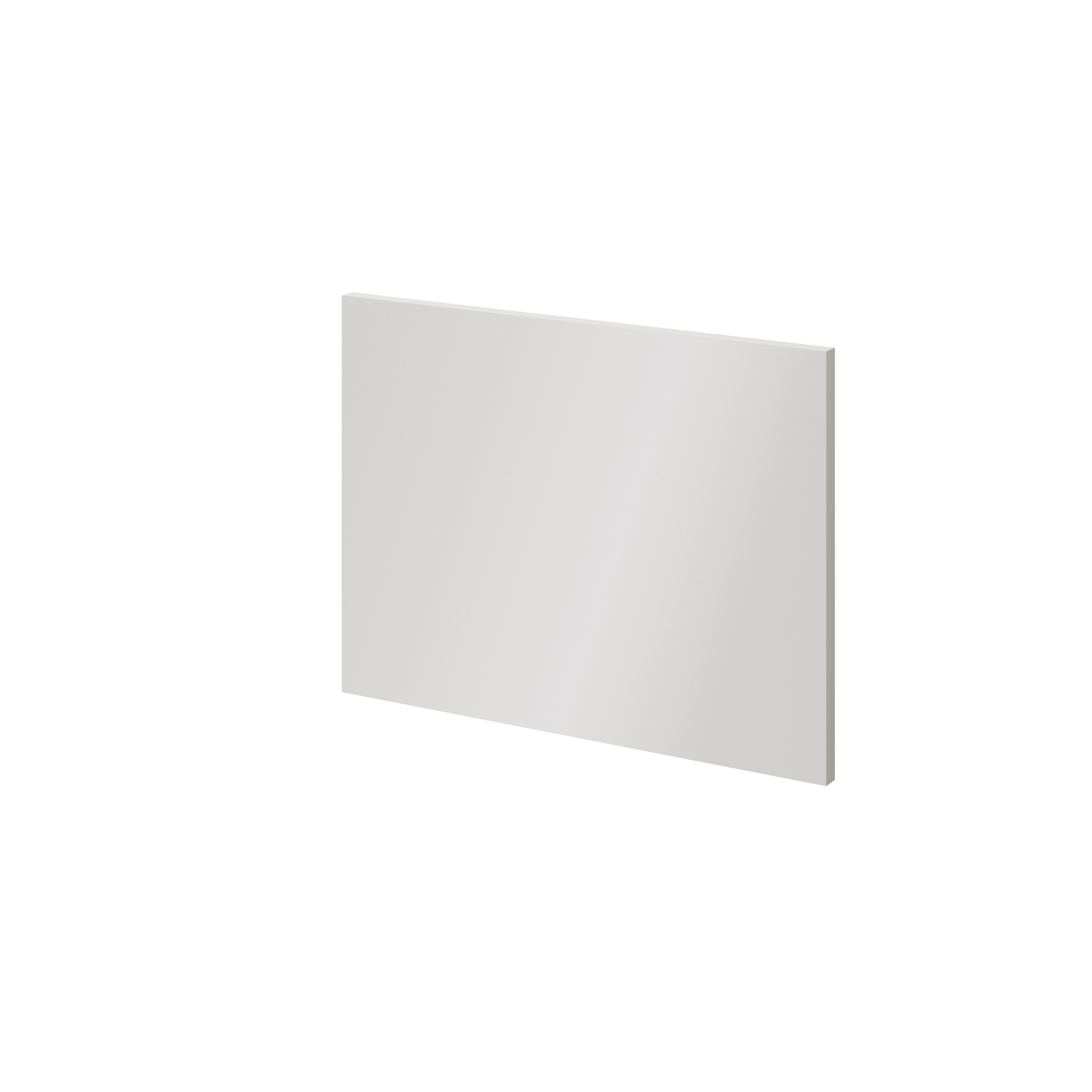GoodHome Atomia Gloss White Non-mirrored Modular furniture door, (H) 372mm (W) 497mm