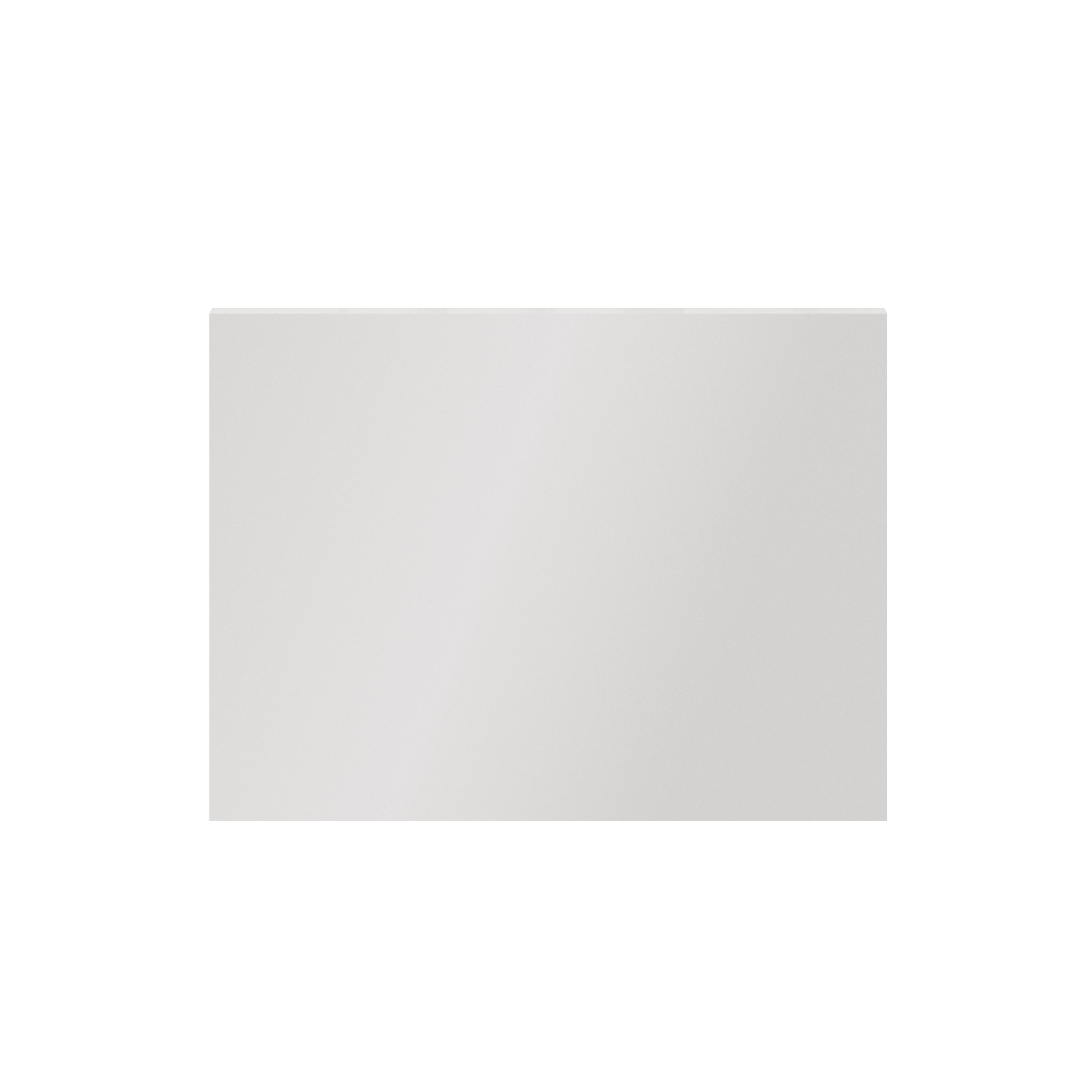 GoodHome Atomia Gloss White Non-mirrored Modular furniture door, (H) 372mm (W) 497mm