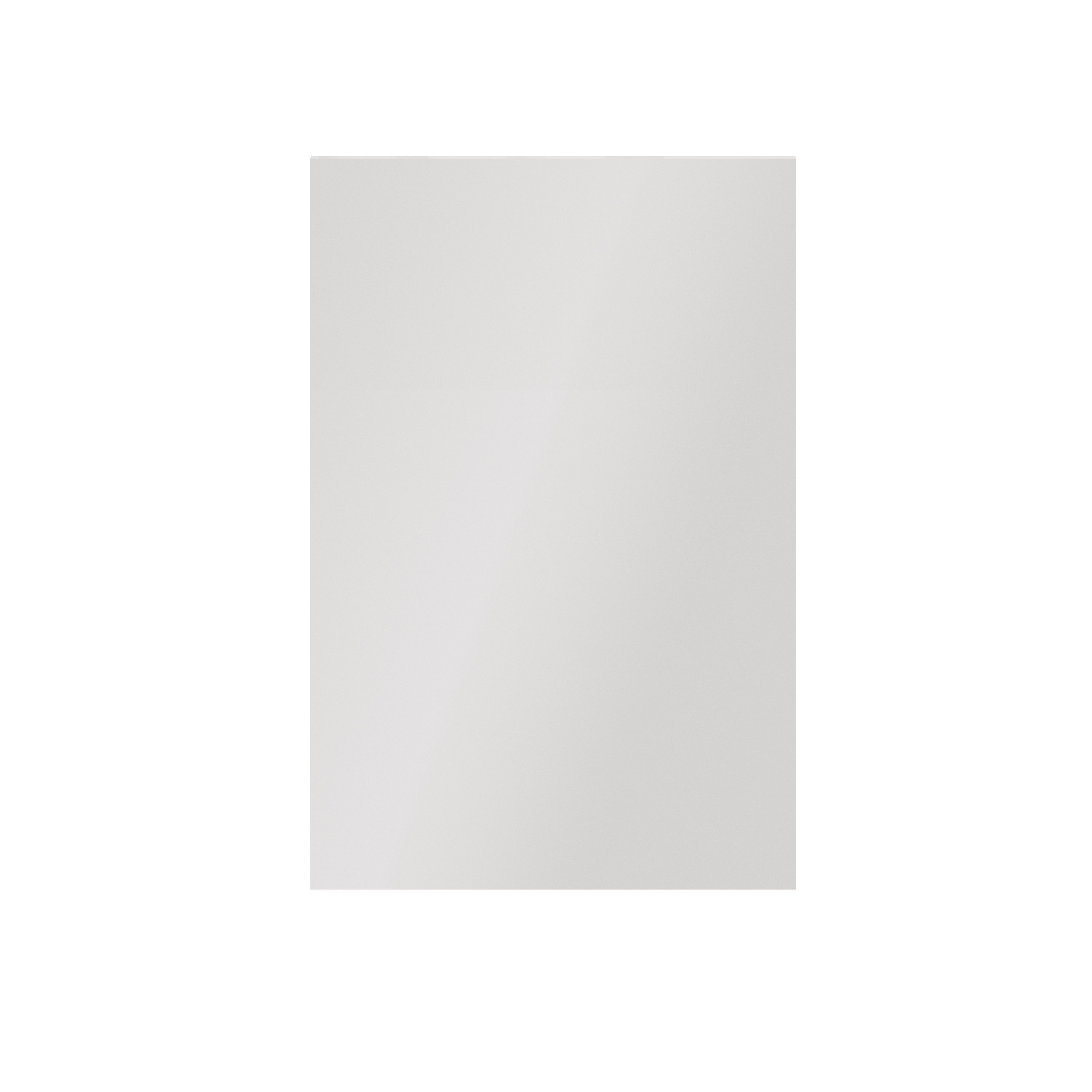 GoodHome Atomia Gloss White Non-mirrored Modular furniture door, (H) 747mm (W) 497mm
