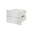 GoodHome Atomia Gloss white Slab External Drawer (H)184.5mm (W)497mm (D)390mm, Set of 2