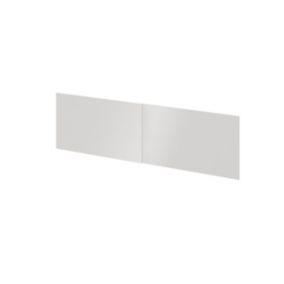 GoodHome Atomia Gloss White Sliding wardrobe door (H) 560mm x (W) 987mm, Pack of 4
