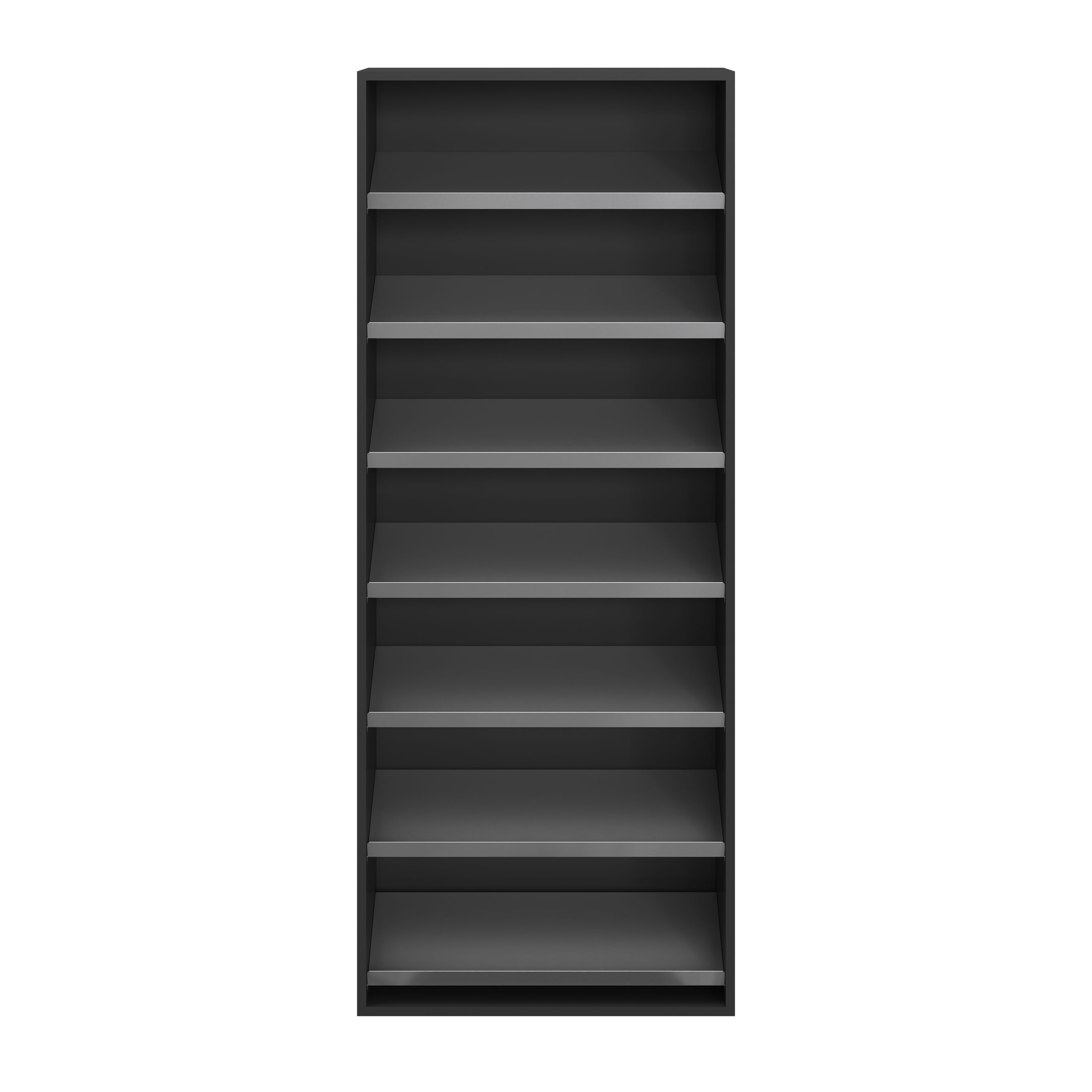 GoodHome Atomia Grey metallic effect Shoe shelf, (L)713mm (D)290mm