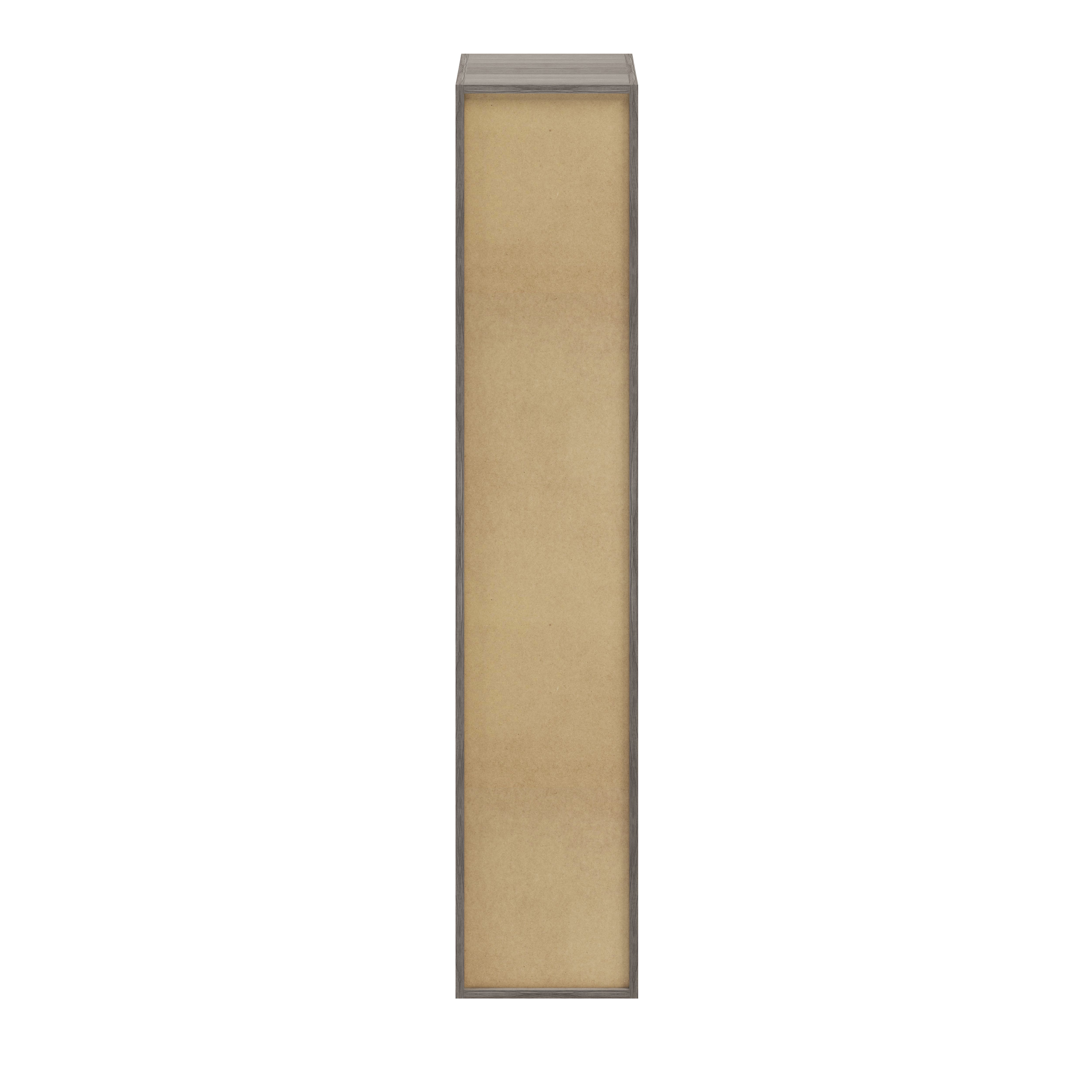 GoodHome Atomia Grey oak effect Modular furniture cabinet, (H)1875mm (W)375mm (D)450mm