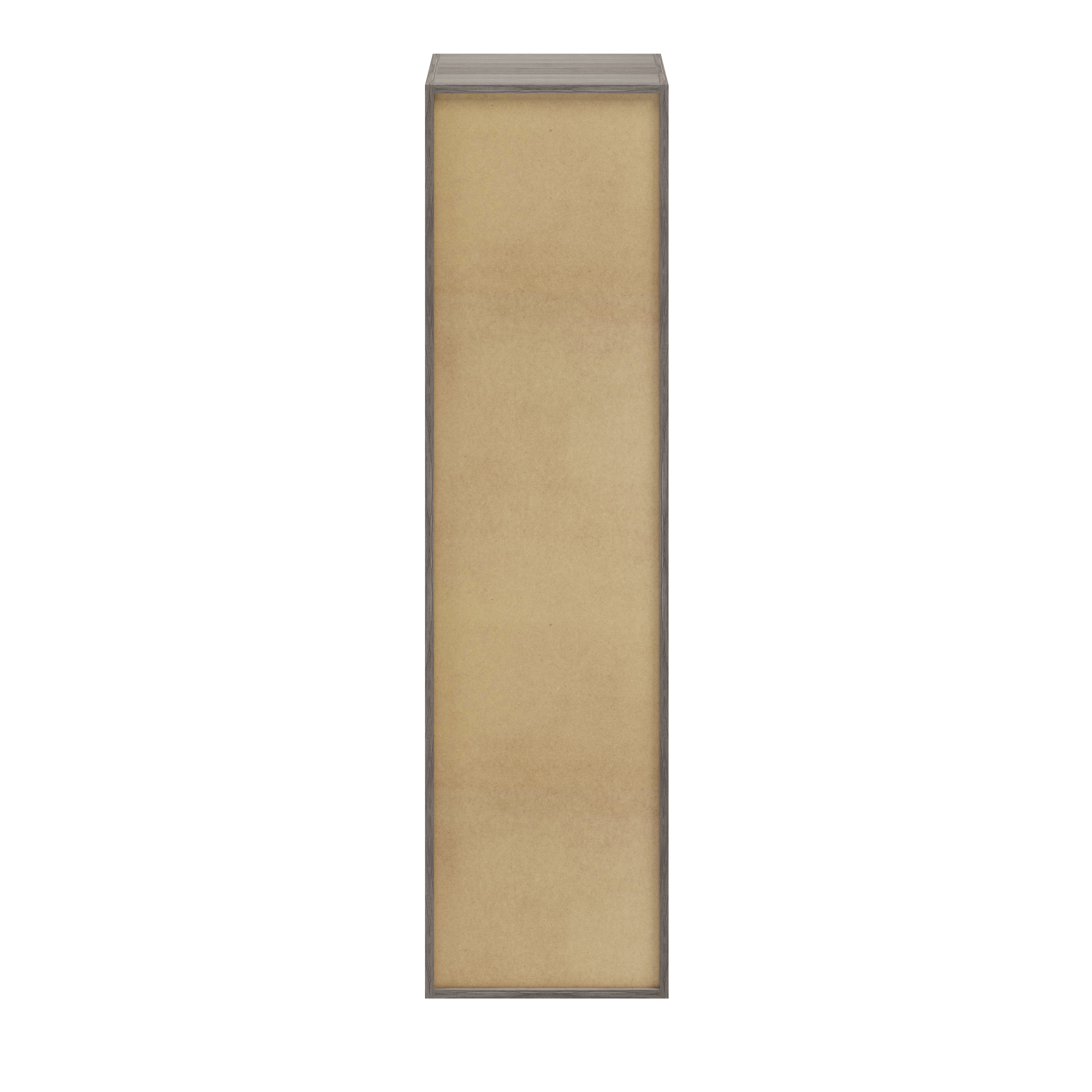 GoodHome Atomia Grey oak effect Modular furniture cabinet, (H)1875mm (W)500mm (D)450mm