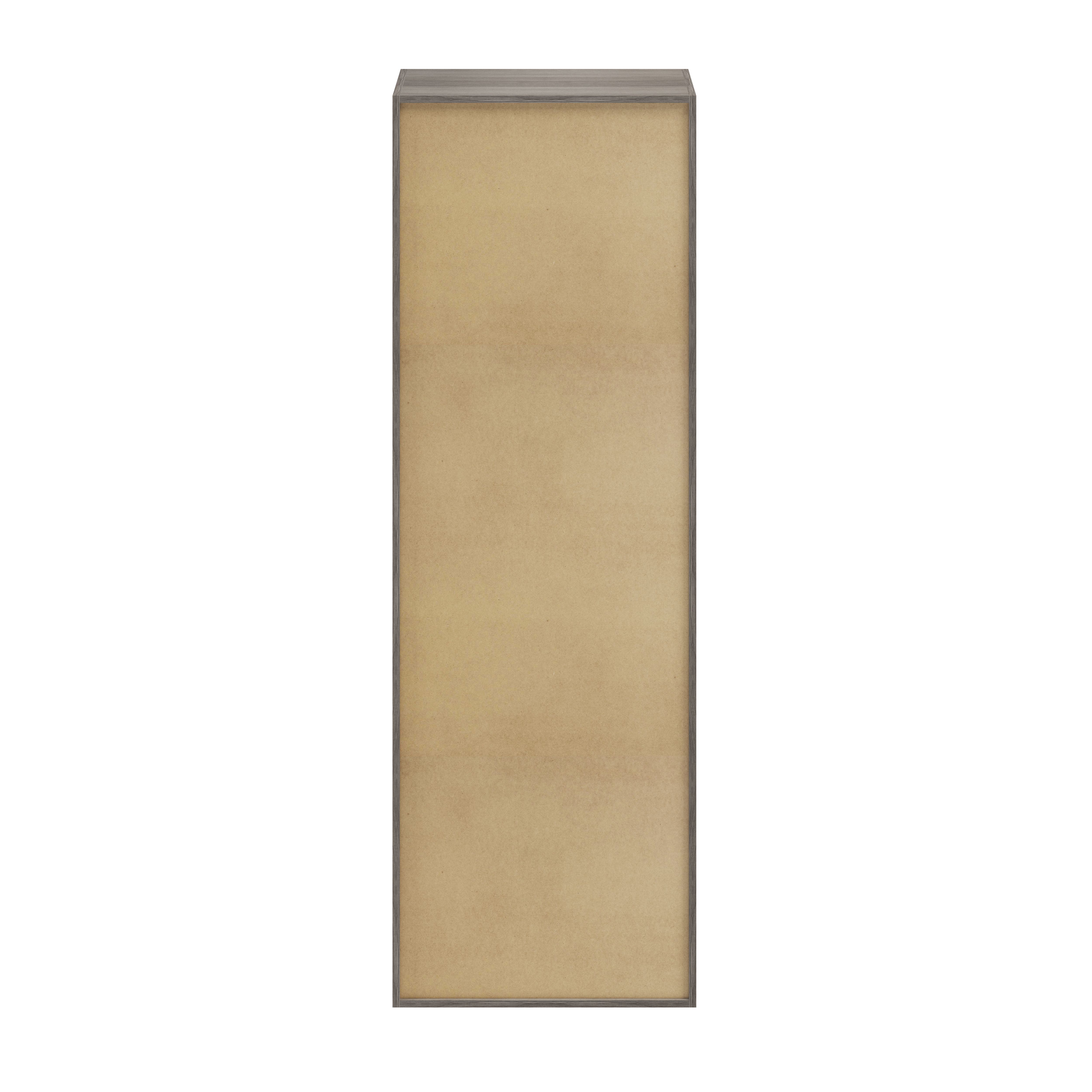 GoodHome Atomia Grey oak effect Modular furniture cabinet, (H)2250mm (W)750mm (D)450mm