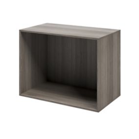 GoodHome Atomia Grey oak effect Modular furniture cabinet, (H)750mm (W)1000mm (D)580mm