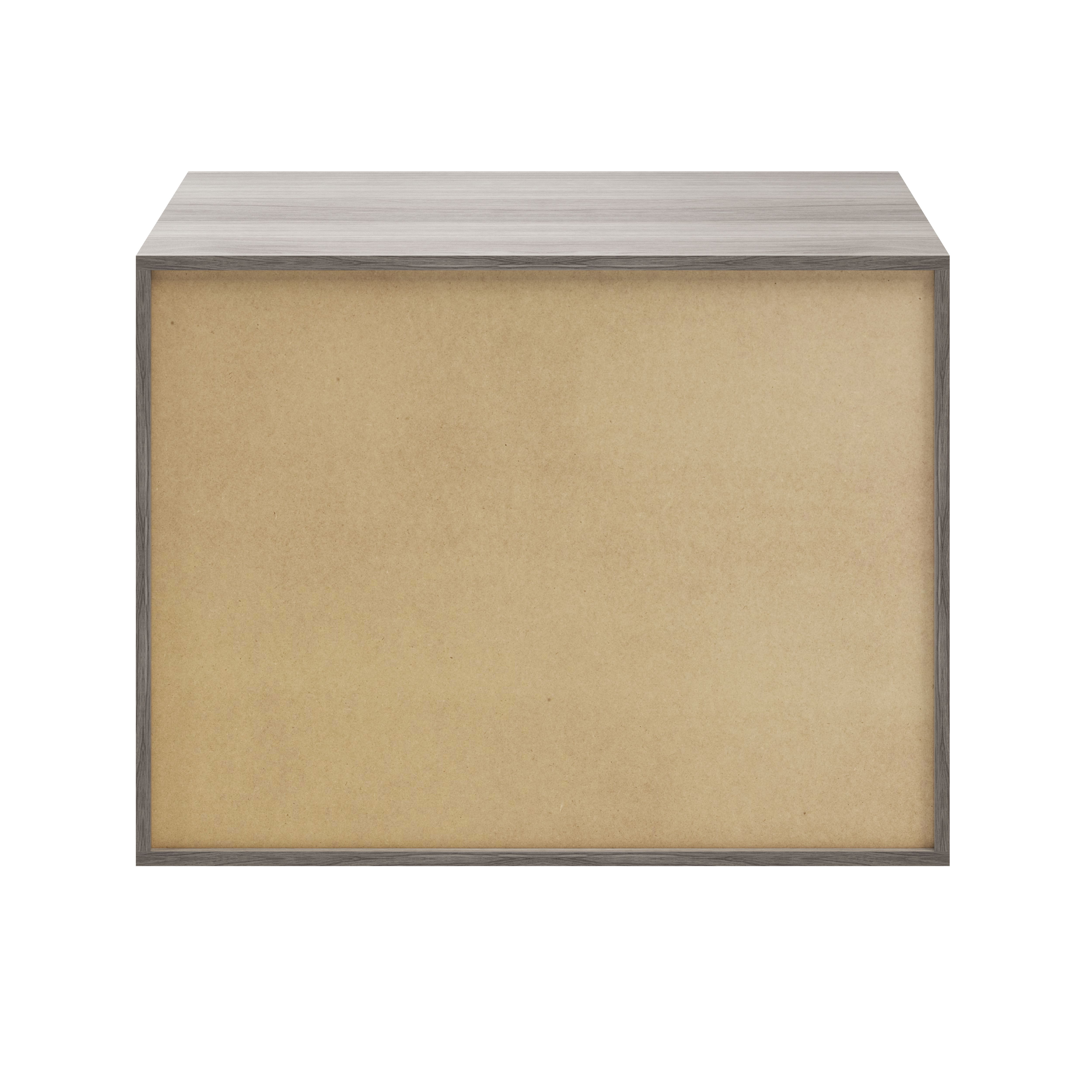 GoodHome Atomia Grey oak effect Modular furniture cabinet, (H)750mm (W)1000mm (D)580mm