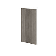 GoodHome Atomia Grey oak effect Modular furniture door, (H) 747mm (W) 372mm