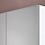 GoodHome Atomia Matt Anthracite Non-mirrored Modular furniture door, (H) 1872mm (W) 497mm