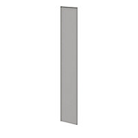 GoodHome Atomia Matt Anthracite Non-mirrored Modular furniture door, (H) 2247mm (W) 372mm