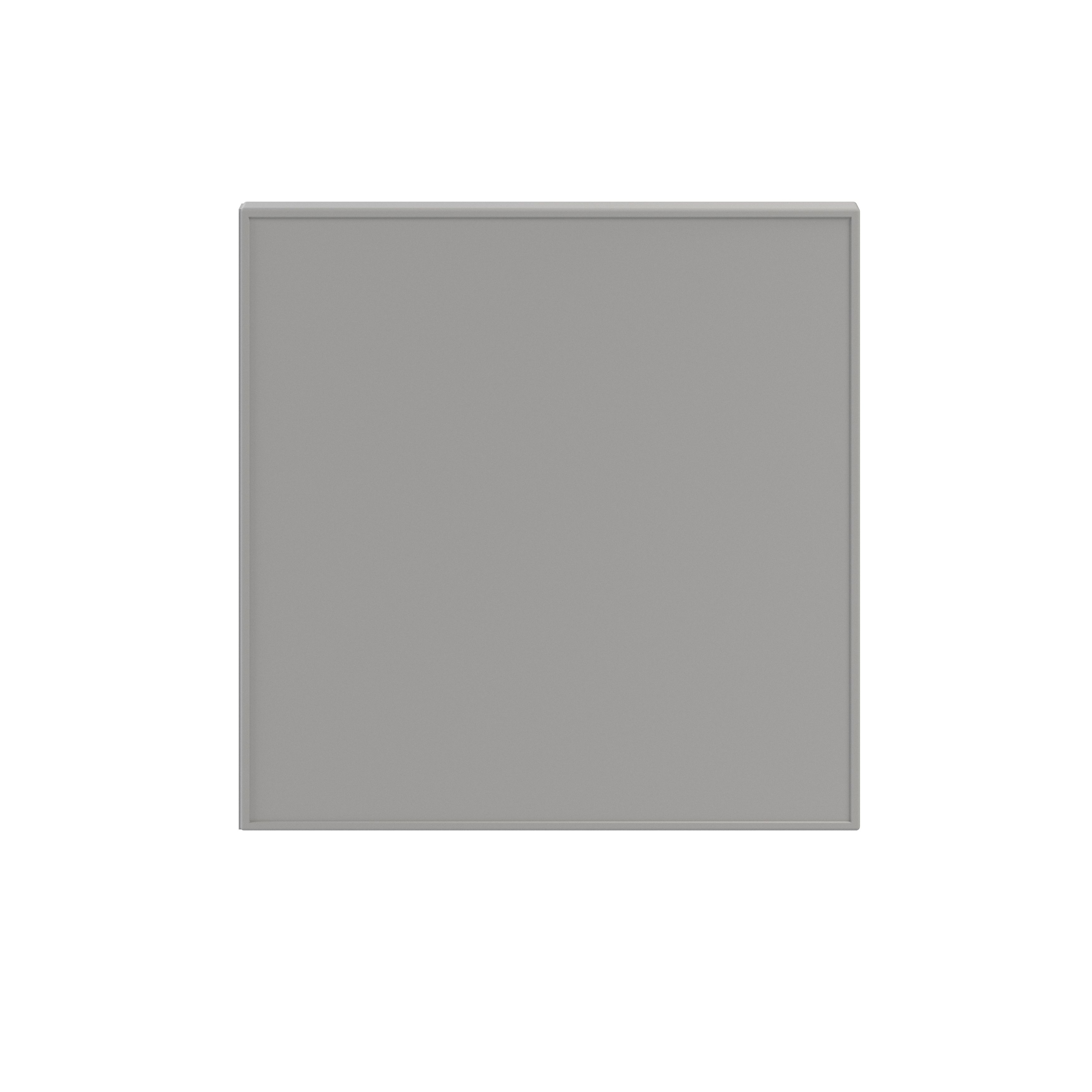 GoodHome Atomia Matt Anthracite Non-mirrored Modular furniture door, (H) 372mm (W) 372mm
