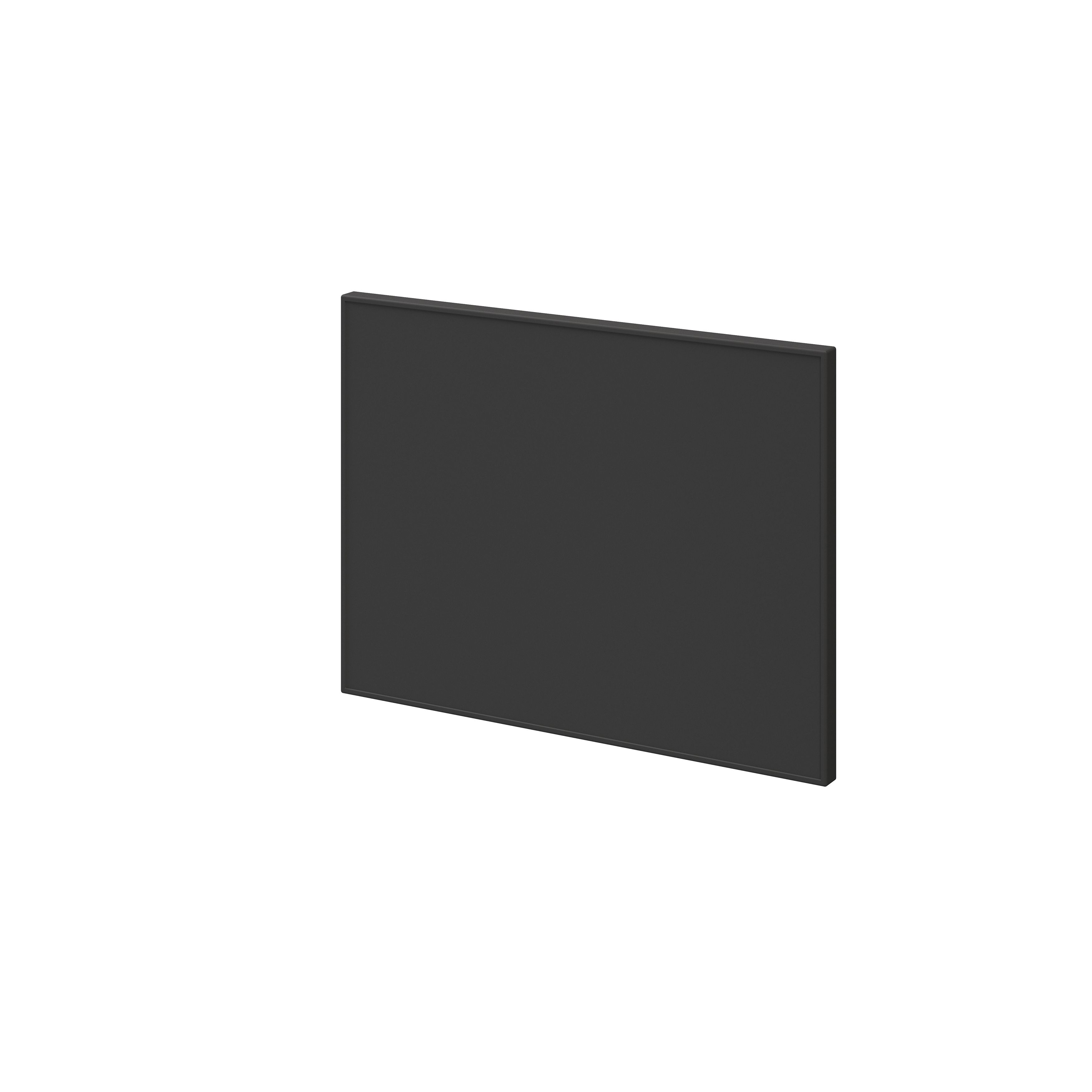 GoodHome Atomia Matt Anthracite Non-mirrored Modular furniture door, (H) 372mm (W) 497mm