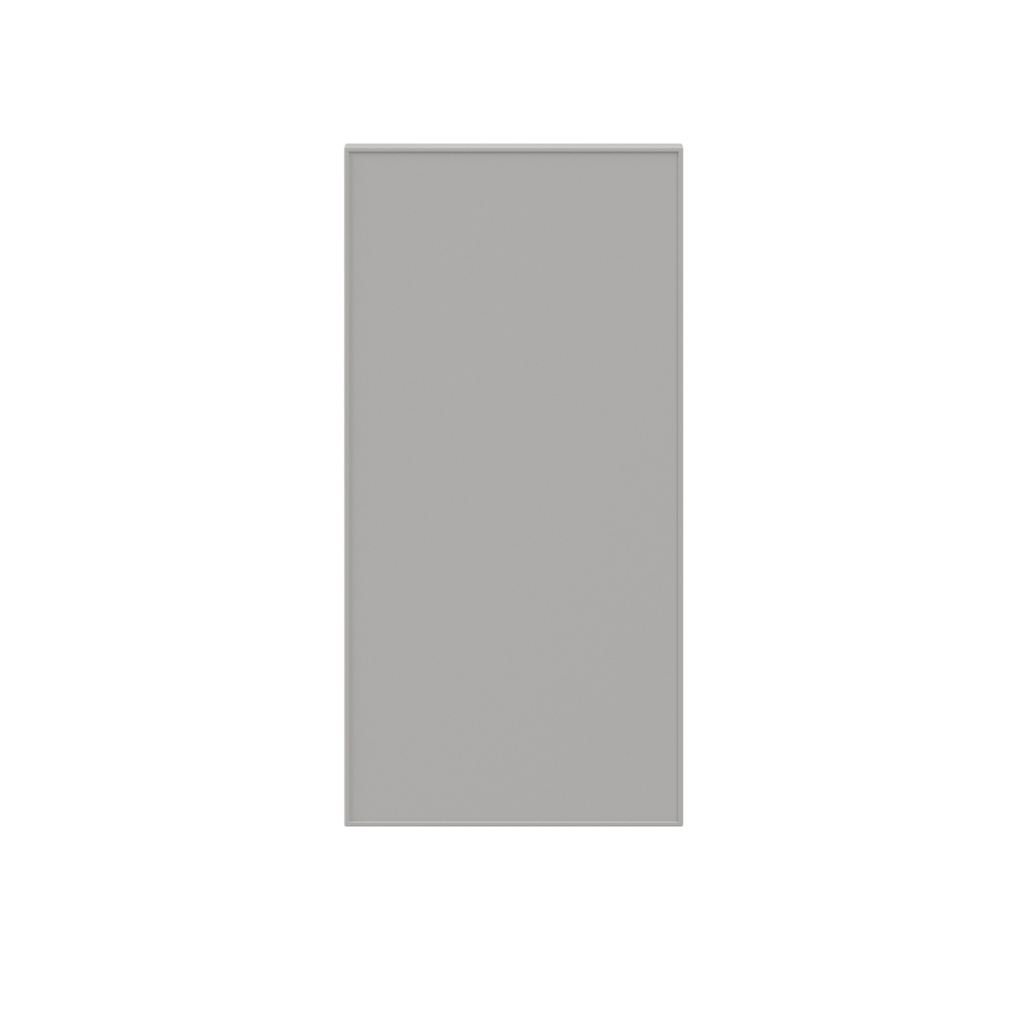 GoodHome Atomia Matt Anthracite Non-mirrored Modular furniture door, (H) 747mm (W) 372mm