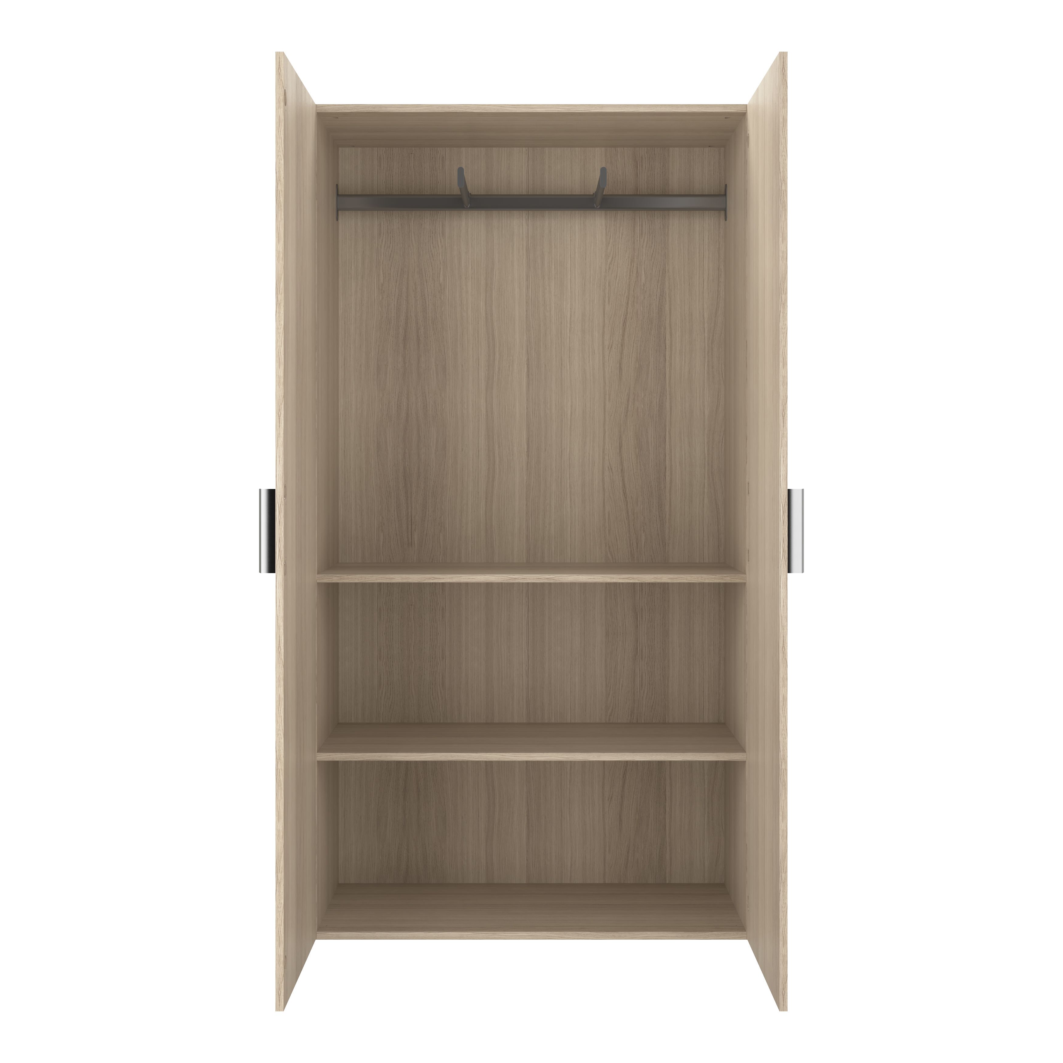 GoodHome Atomia Matt Grey Doors & drawers Edge Handle (L)165mm
