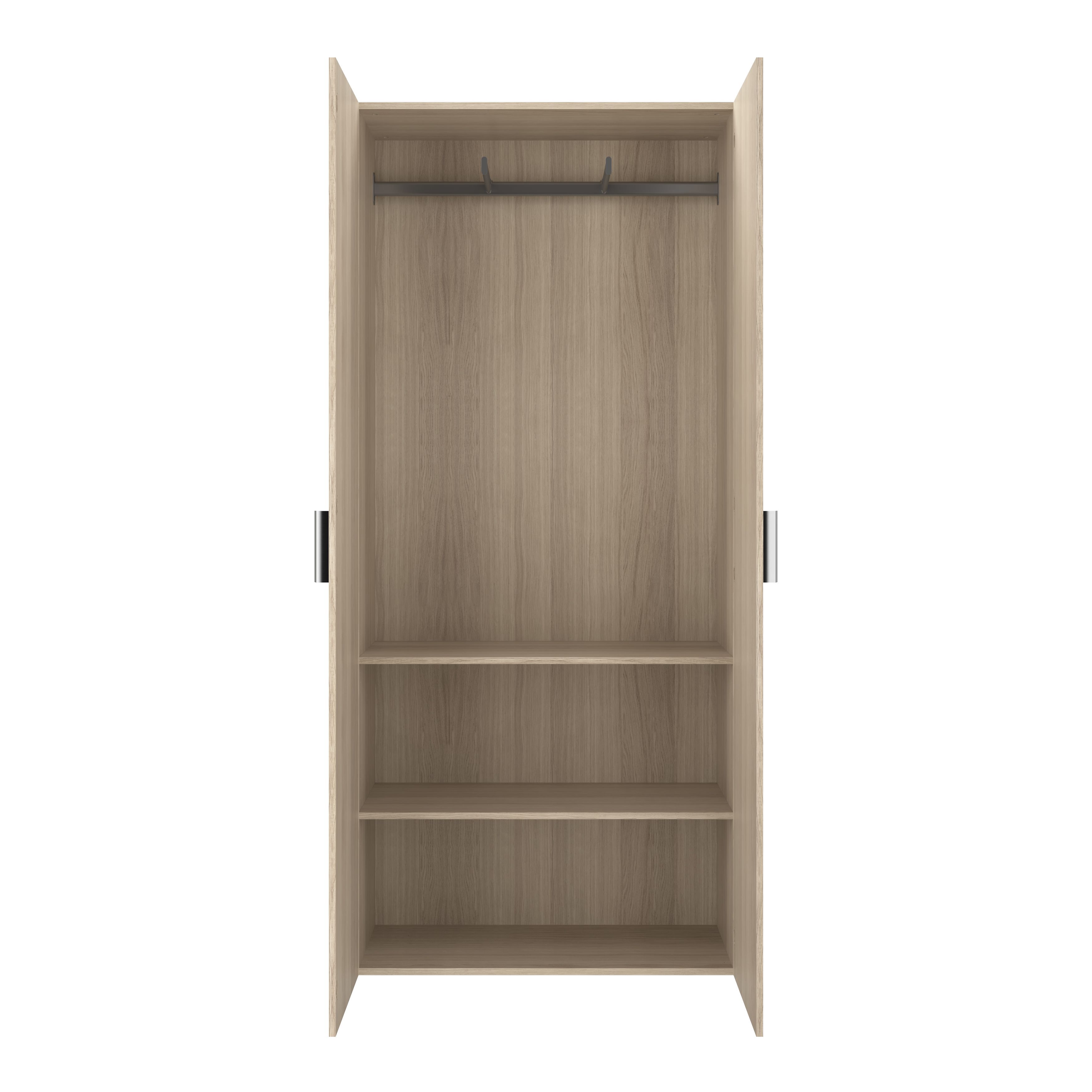 GoodHome Atomia Matt Grey Doors & drawers Edge Handle (L)165mm