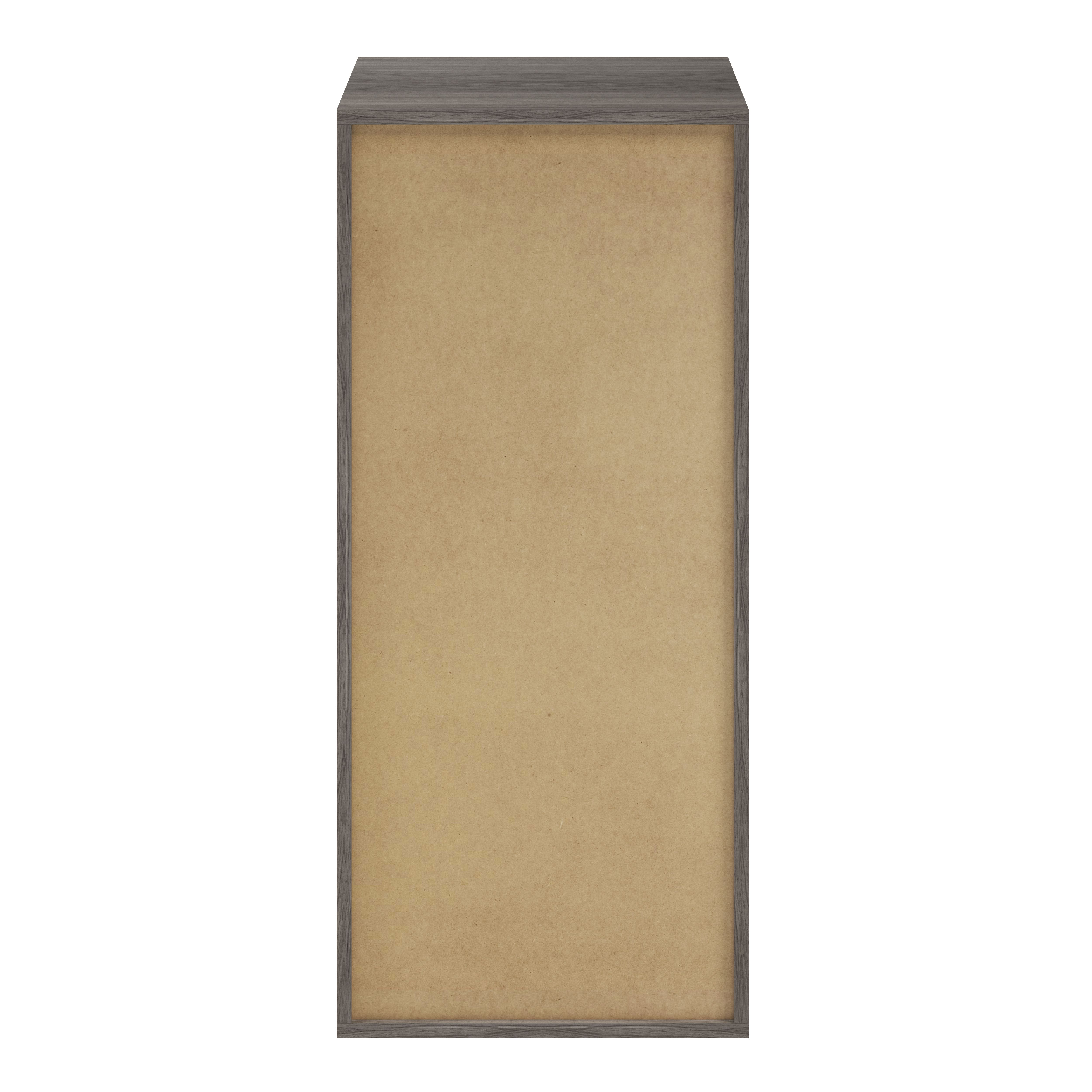 GoodHome Atomia Matt Grey oak effect Modular furniture cabinet, (H)1125mm (W)500mm (D)450mm