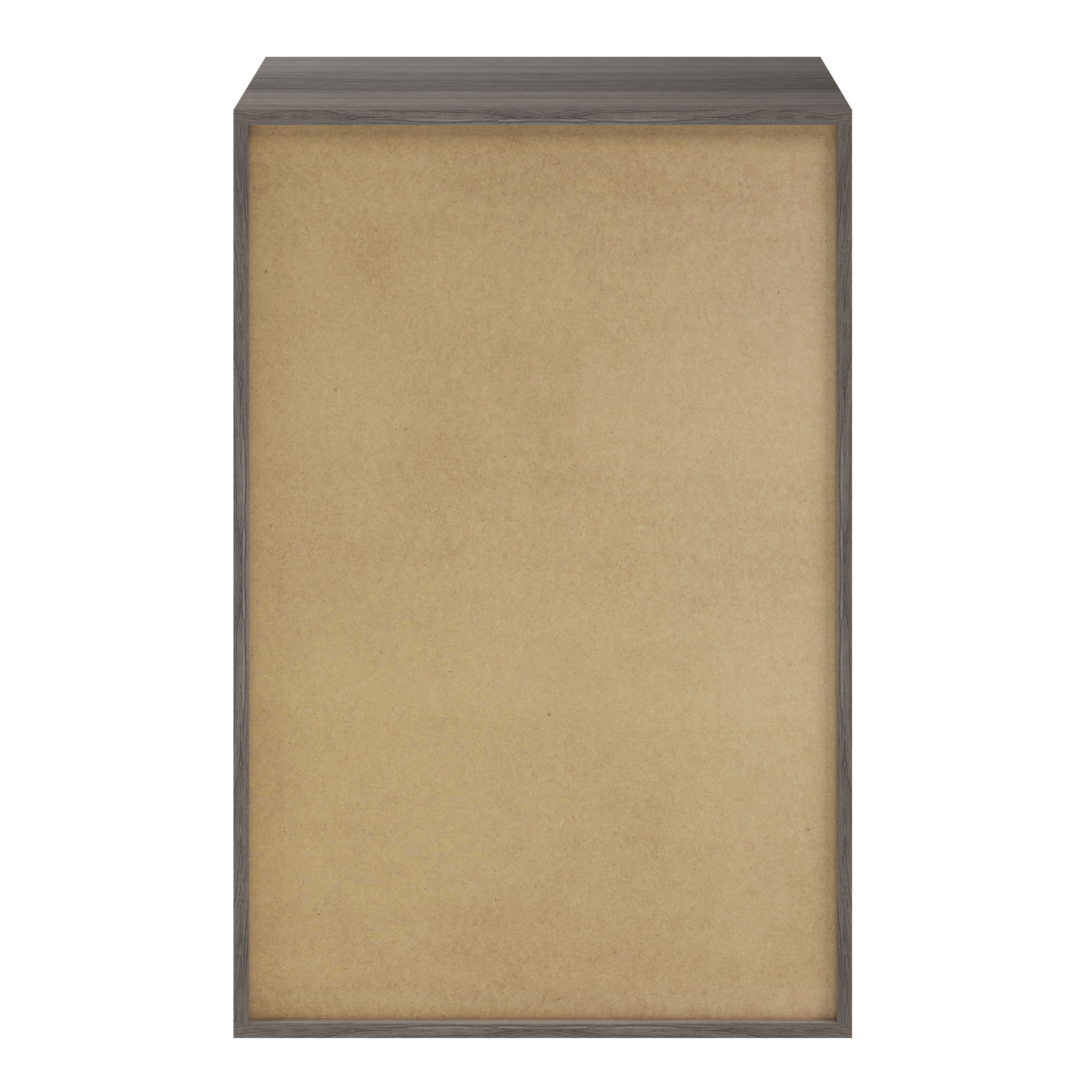 GoodHome Atomia Matt Grey oak effect Modular furniture cabinet, (H)1125mm (W)750mm (D)450mm