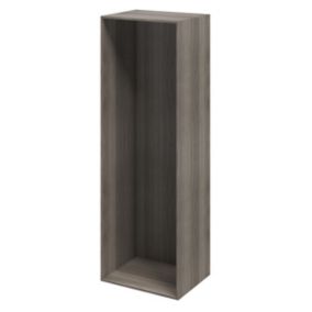 GoodHome Atomia Matt Grey oak effect Modular furniture cabinet, (H)2250mm (W)750mm (D)580mm