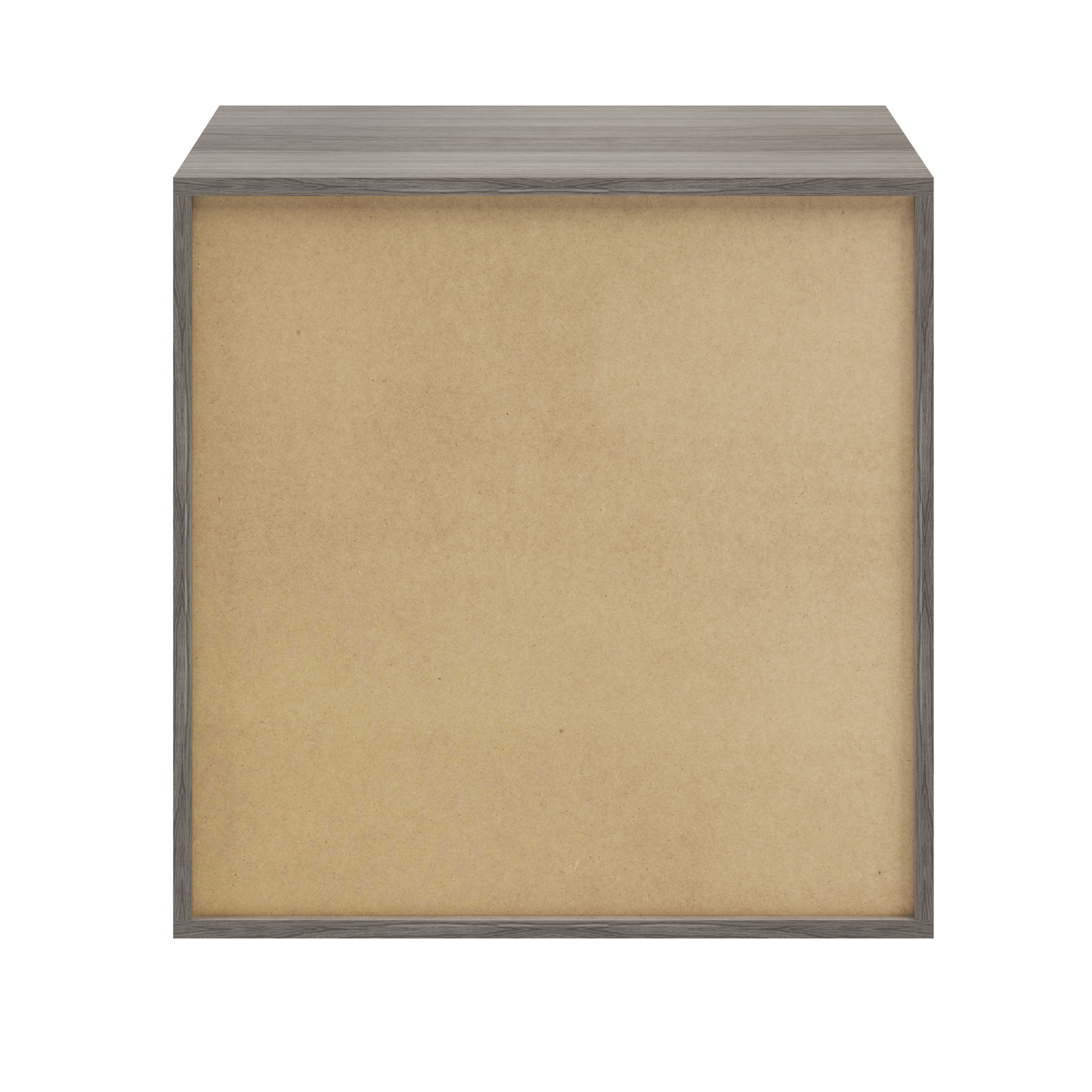 GoodHome Atomia Matt Grey oak effect Modular furniture cabinet, (H)750mm (W)750mm (D)450mm