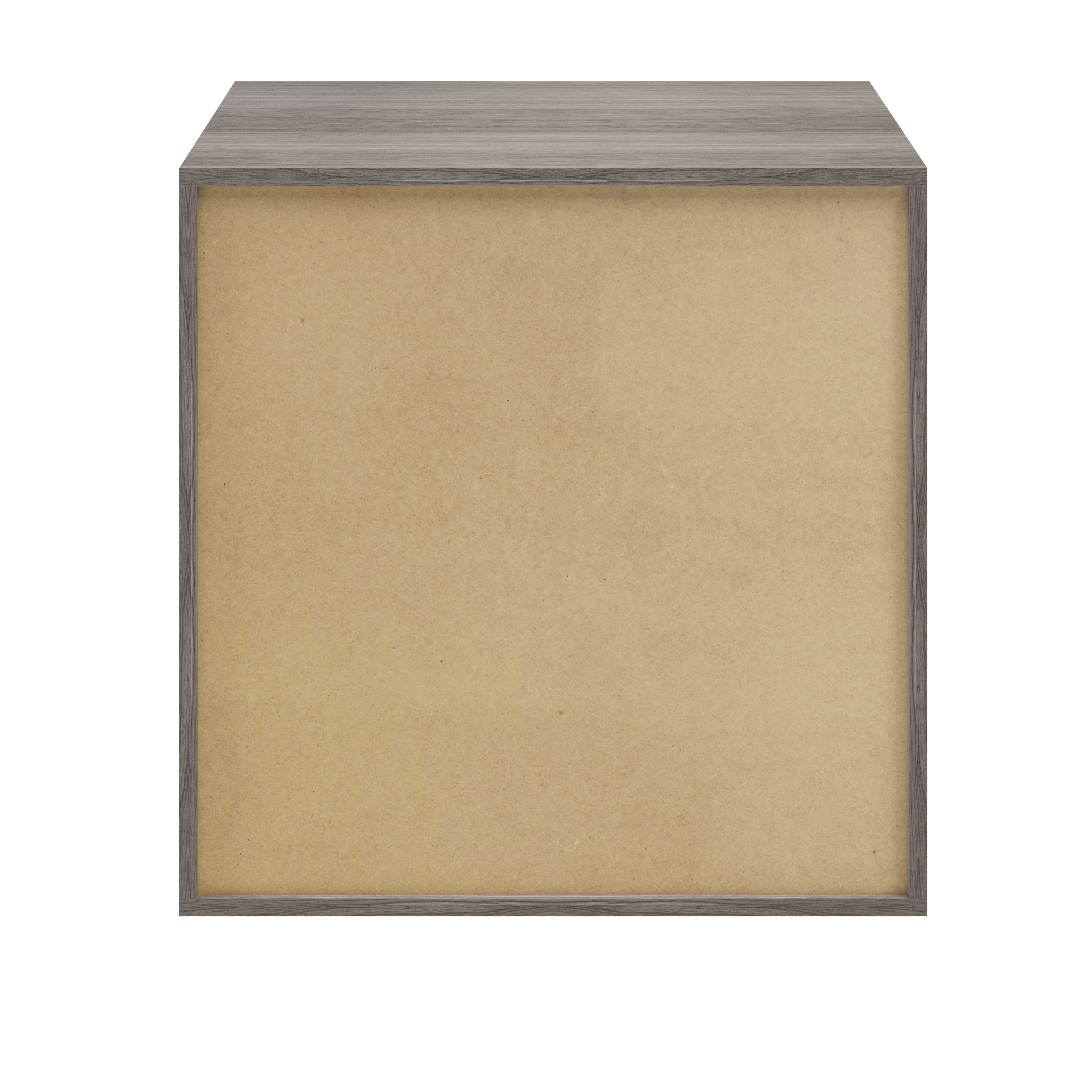 GoodHome Atomia Matt Grey oak effect Modular furniture cabinet, (H)750mm (W)750mm (D)580mm