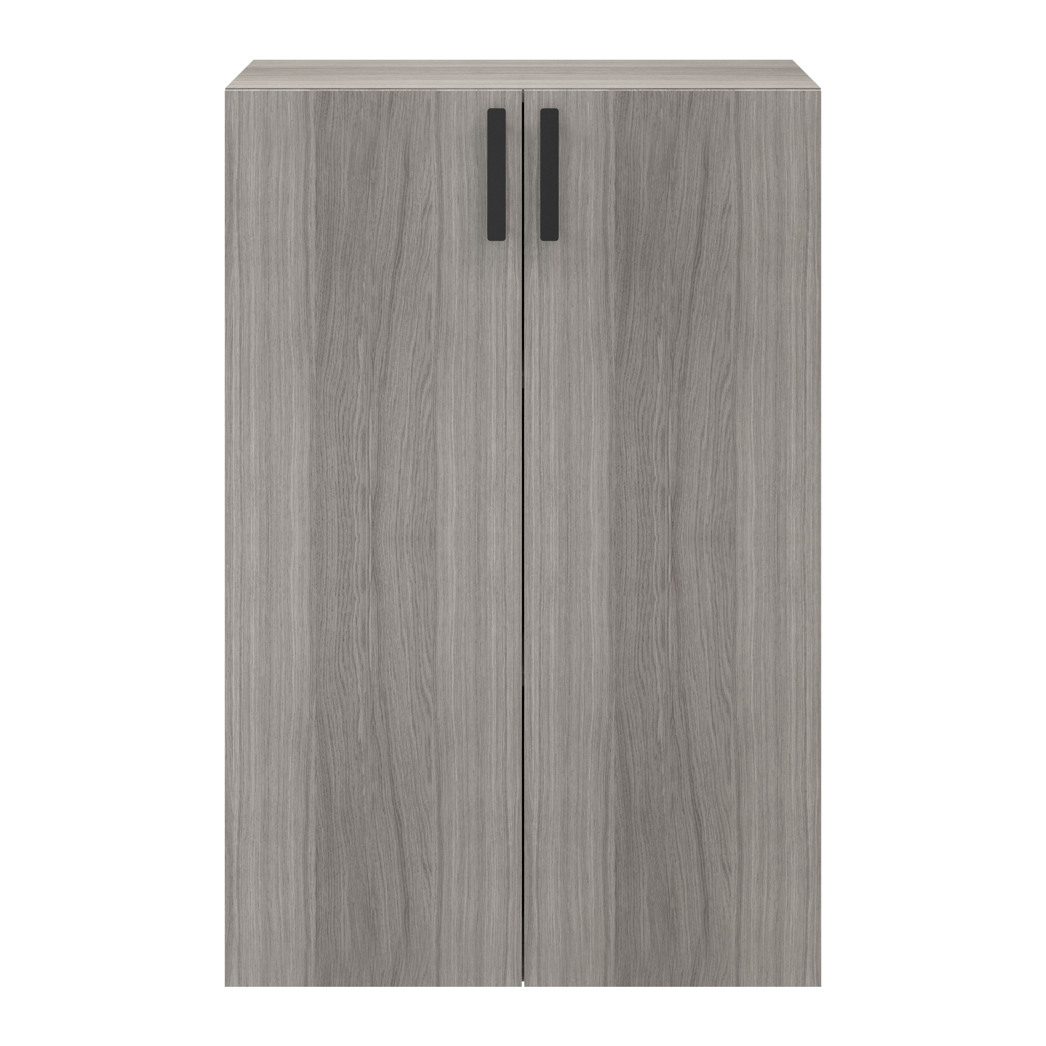 GoodHome Atomia Matt Grey oak effect Non-mirrored Modular furniture door, (H) 1122mm (W) 372mm