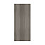 GoodHome Atomia Matt Grey oak effect Non-mirrored Modular furniture door, (H) 1122mm (W) 497mm