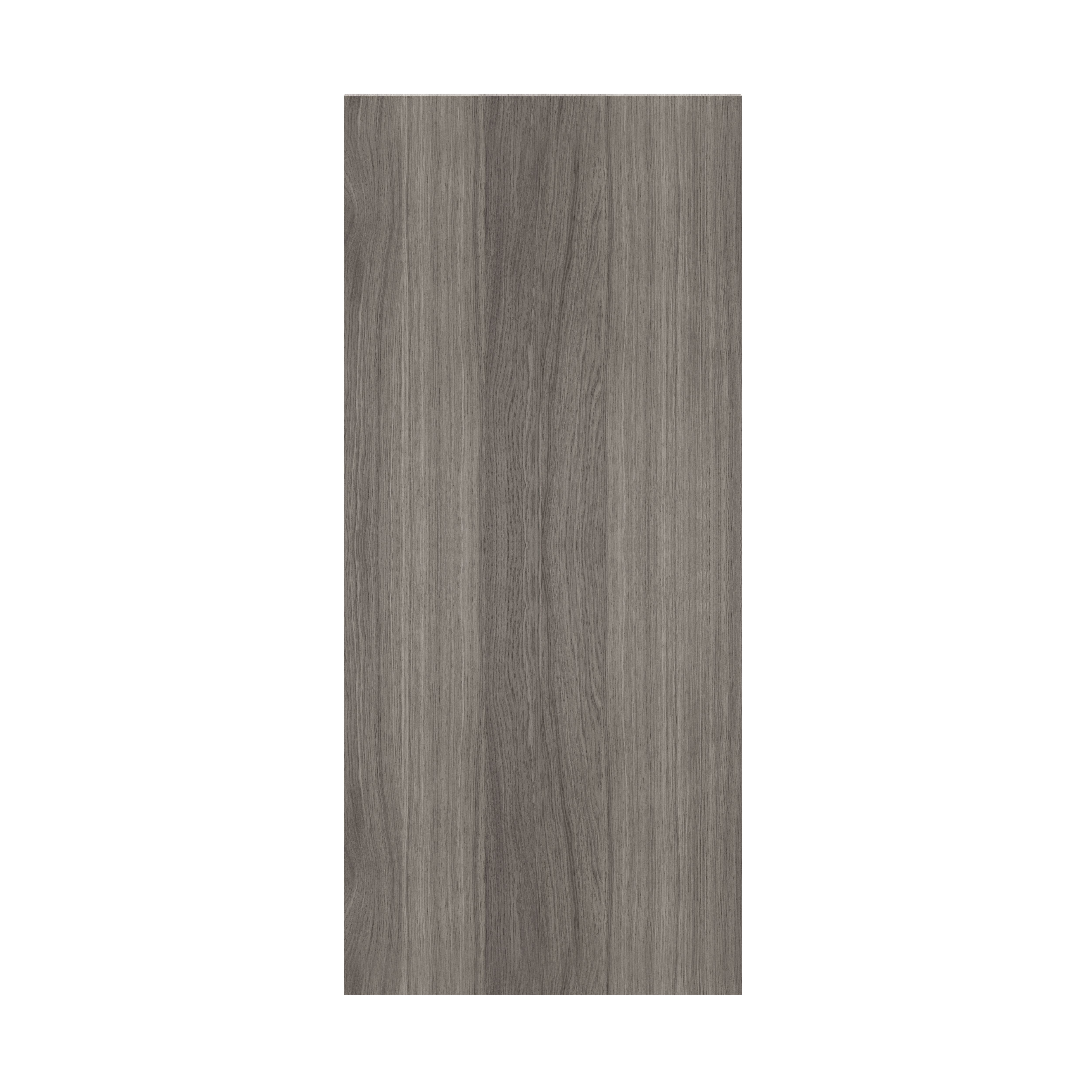 GoodHome Atomia Matt Grey oak effect Non-mirrored Modular furniture door, (H) 1122mm (W) 497mm