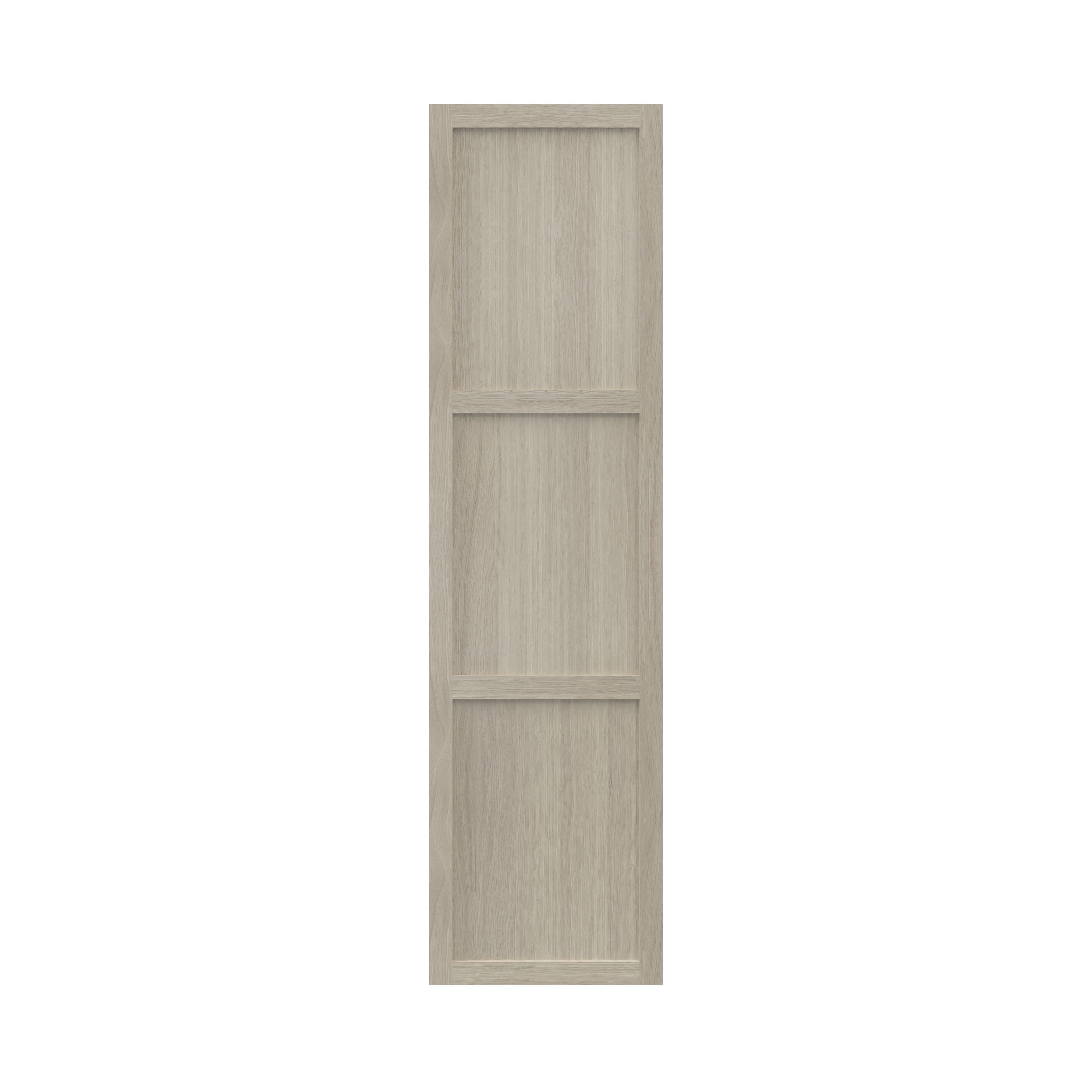 GoodHome Atomia Matt Oak effect Brown Modular furniture door, (H) 1872mm (W) 497mm