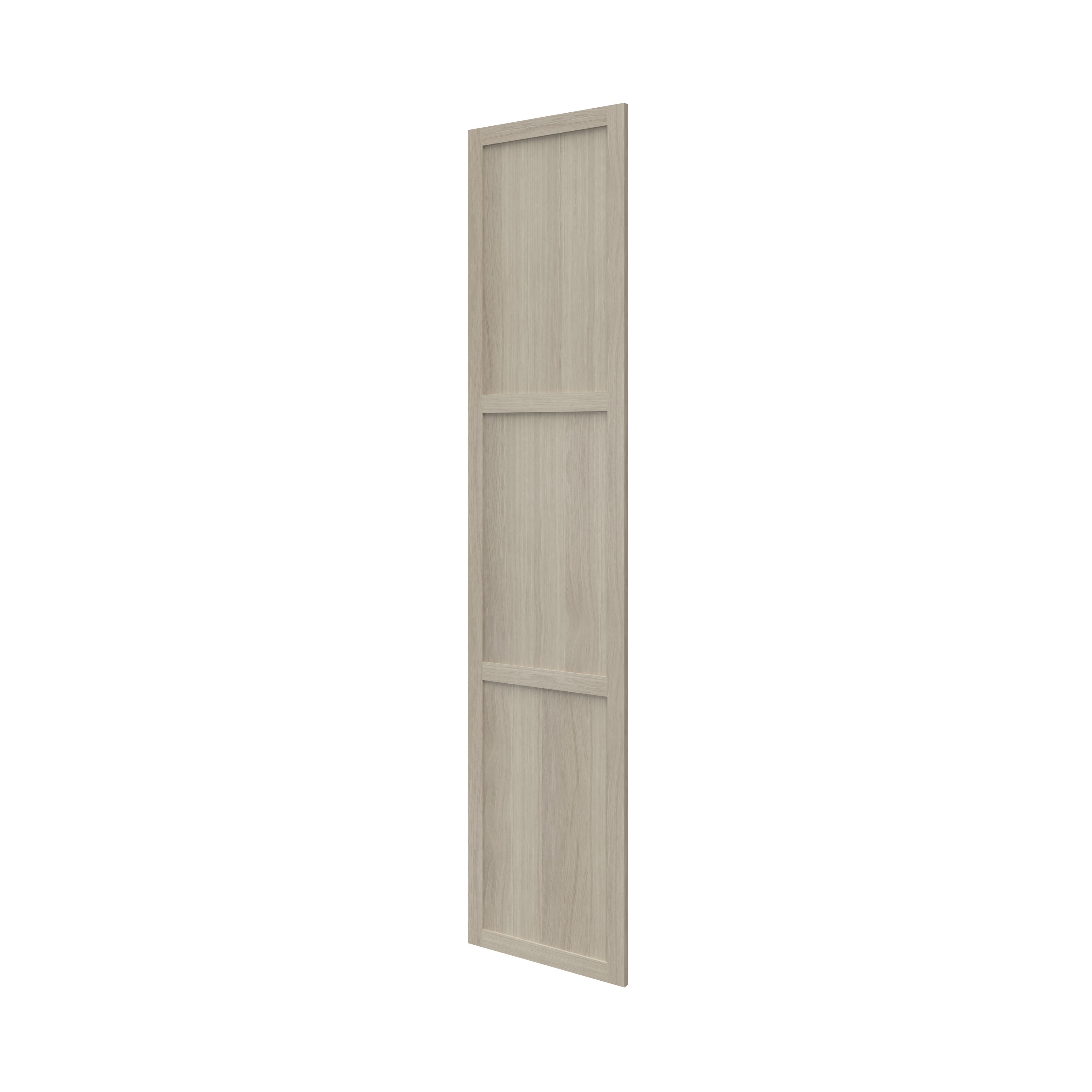 GoodHome Atomia Matt Oak effect Brown Modular furniture door, (H) 2247mm (W) 497mm