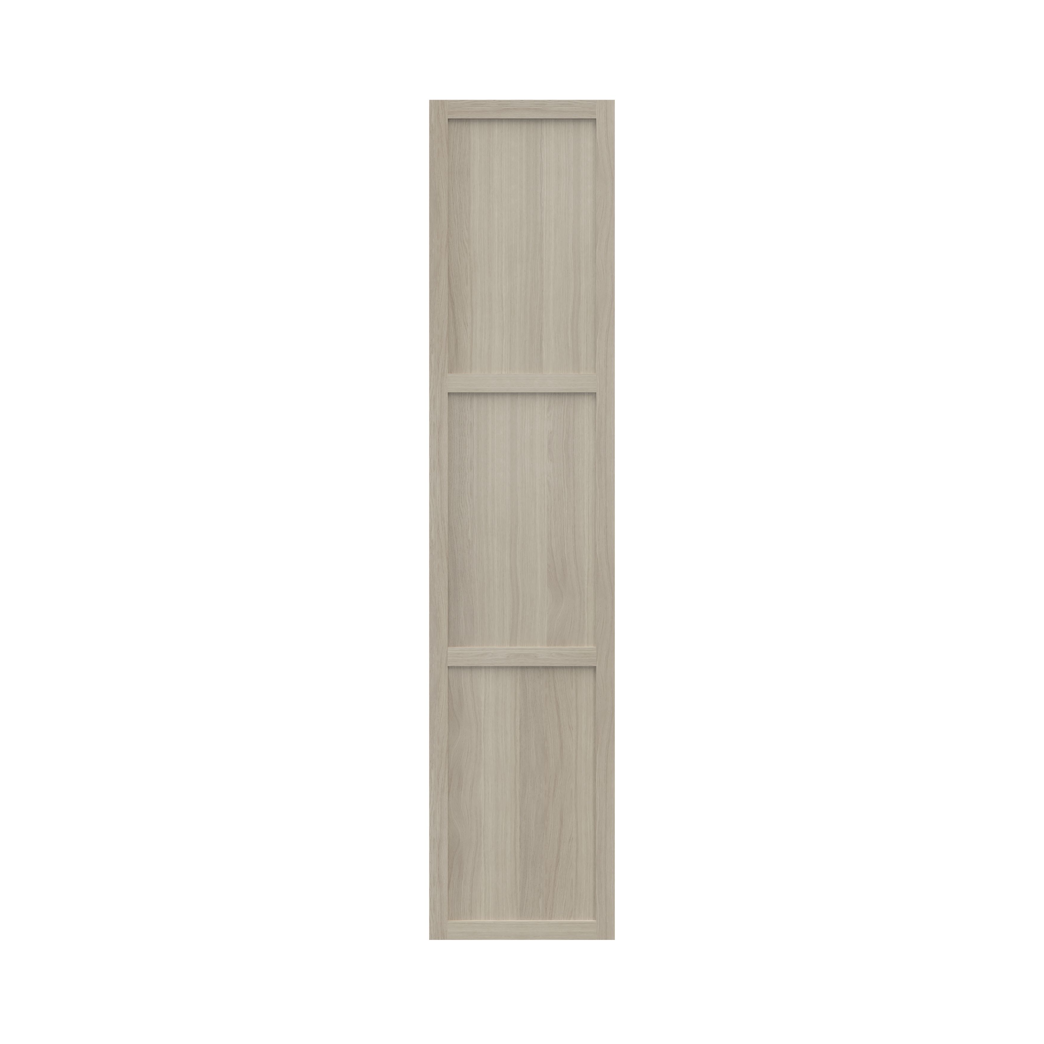 GoodHome Atomia Matt Oak effect Brown Modular furniture door, (H) 2247mm (W) 497mm