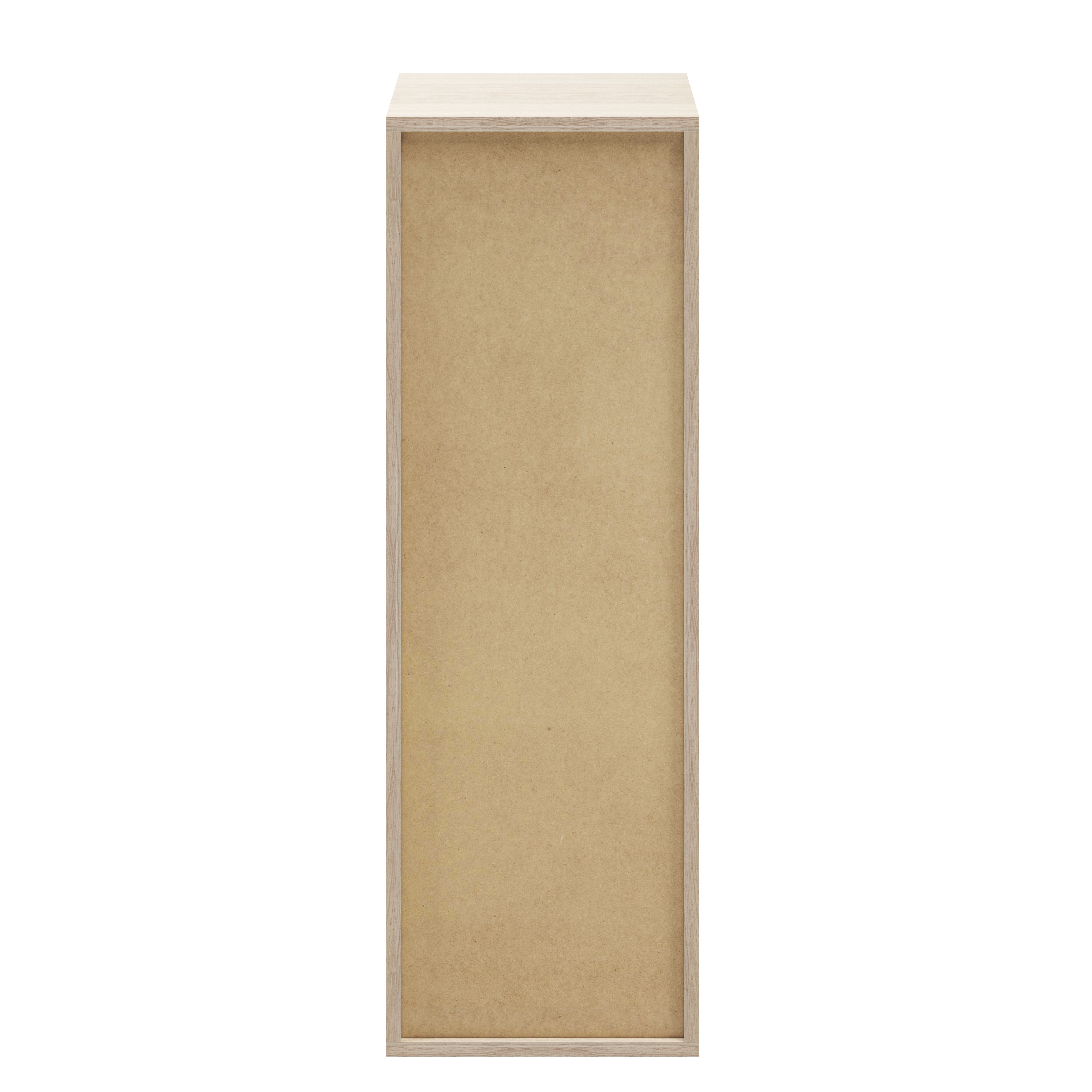 GoodHome Atomia Matt Oak effect Modular furniture cabinet, (H)1125mm (W)375mm (D)350mm