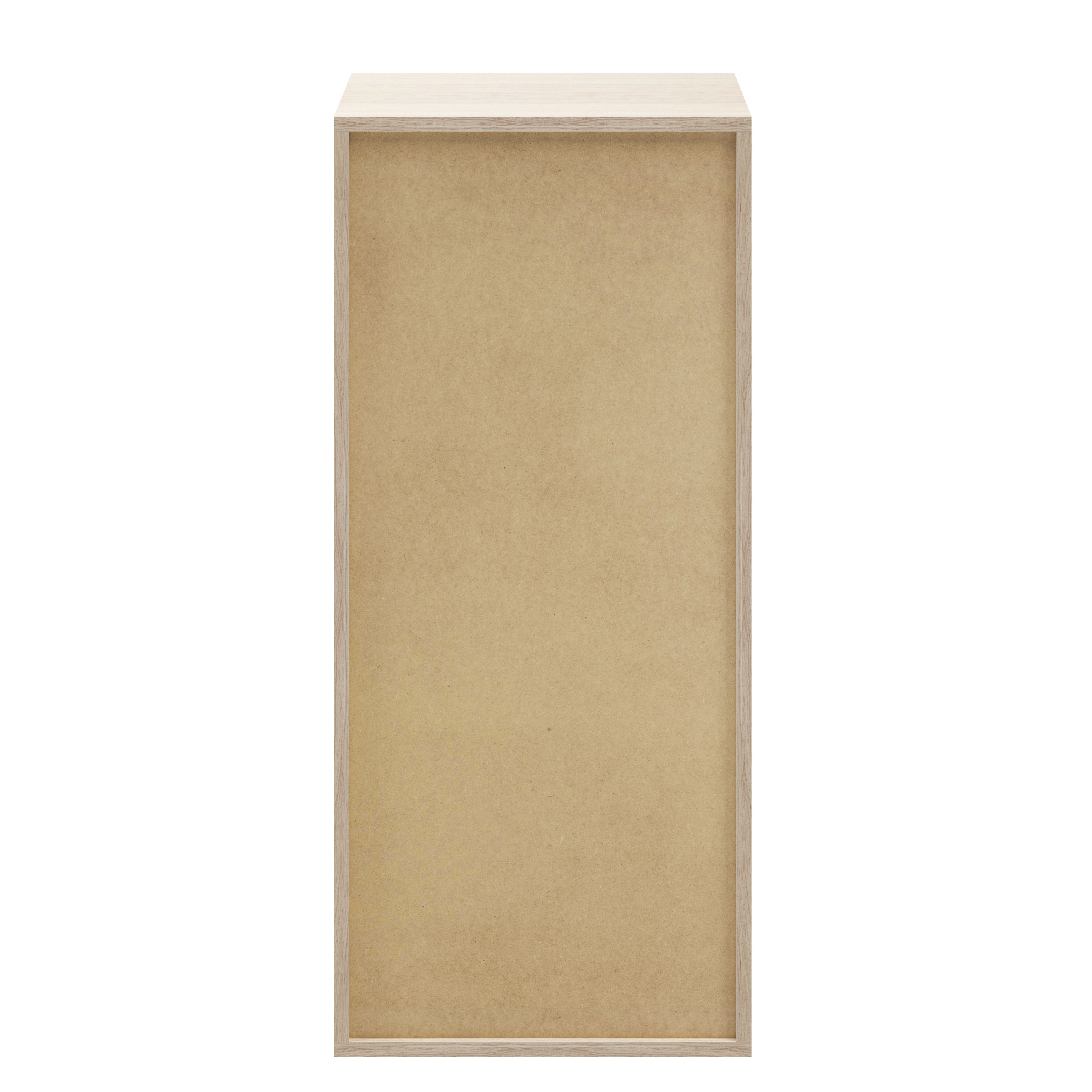 GoodHome Atomia Matt Oak effect Modular furniture cabinet, (H)1125mm (W)500mm (D)350mm