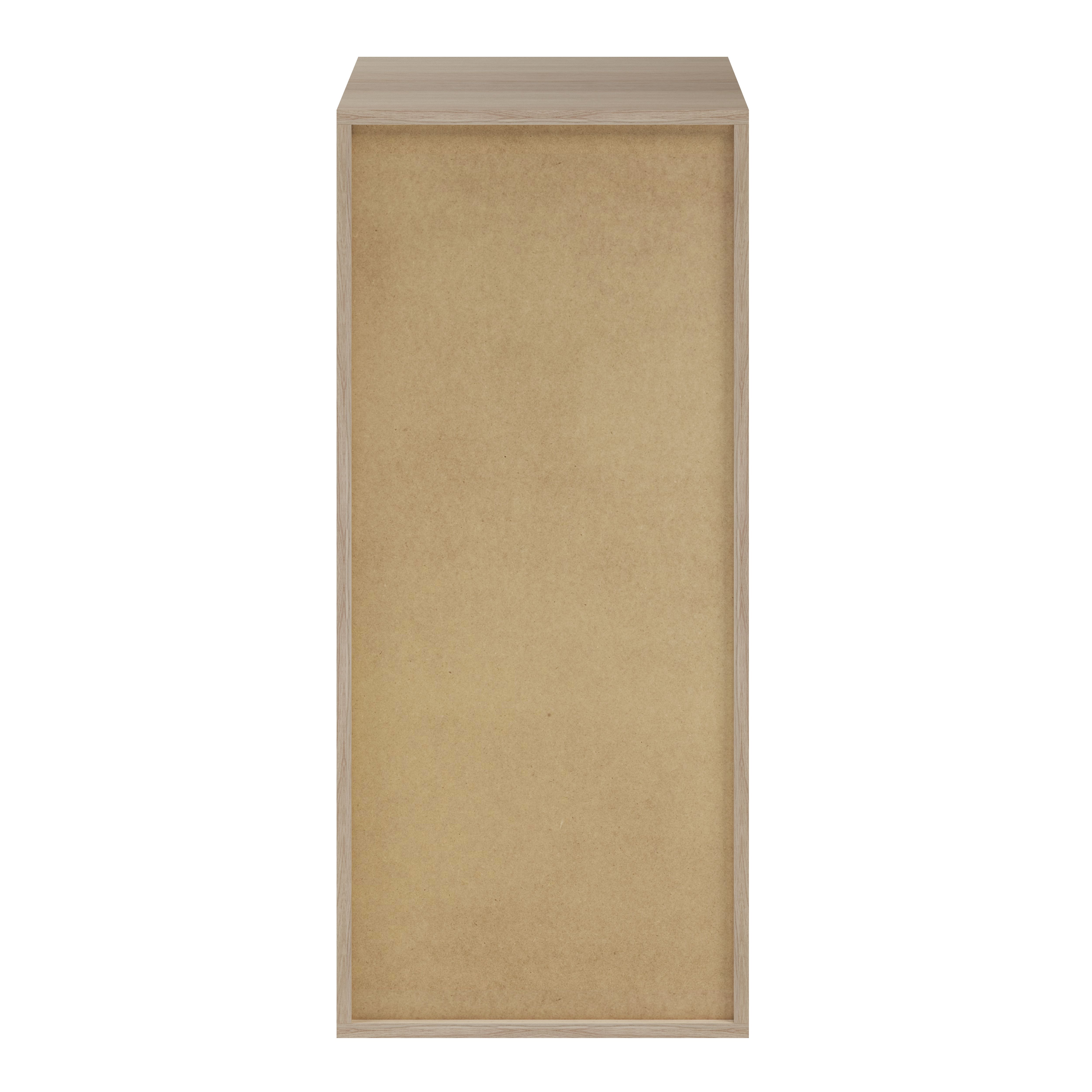 GoodHome Atomia Matt Oak effect Modular furniture cabinet, (H)1125mm (W)500mm (D)450mm