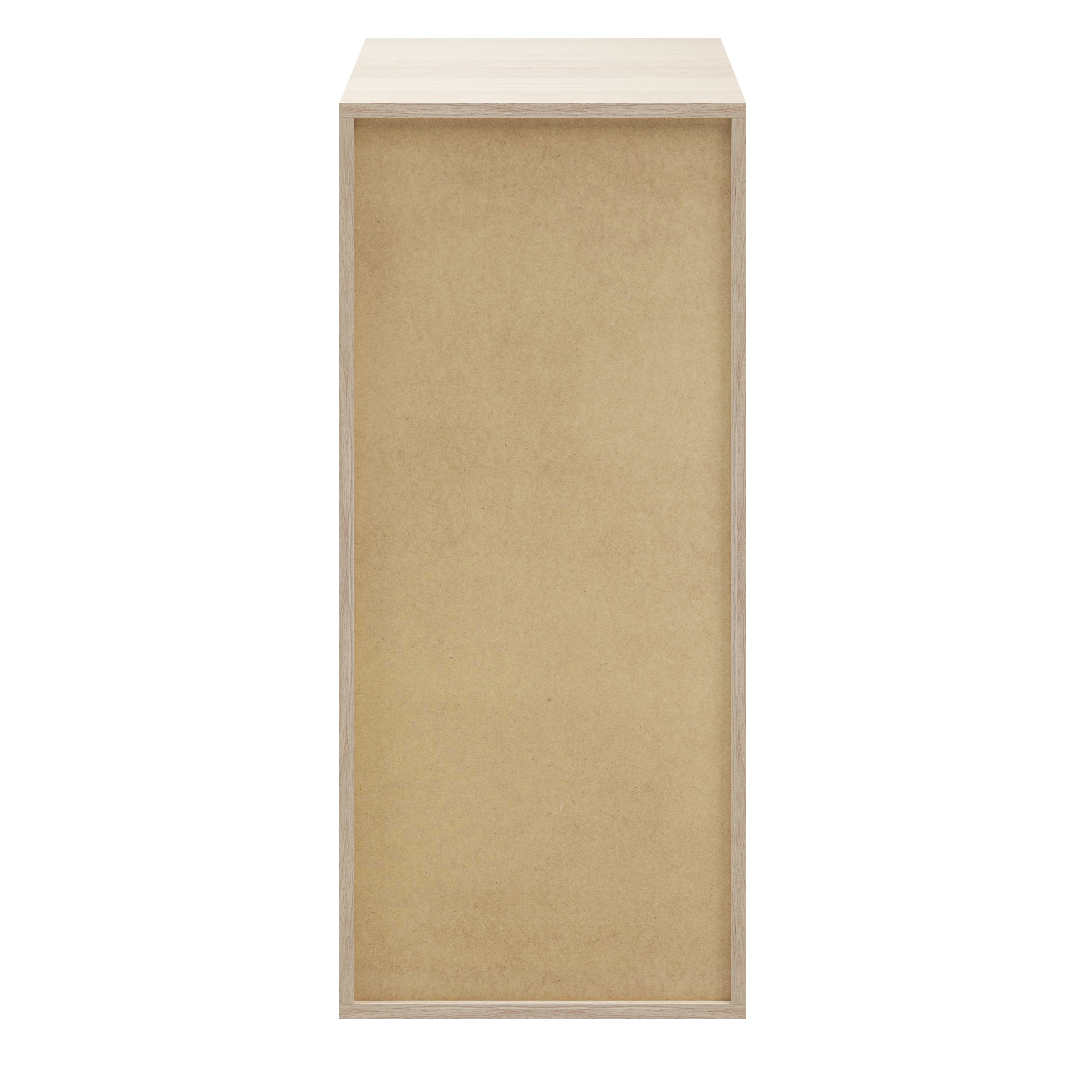 GoodHome Atomia Matt Oak effect Modular furniture cabinet, (H)1125mm (W)500mm (D)580mm